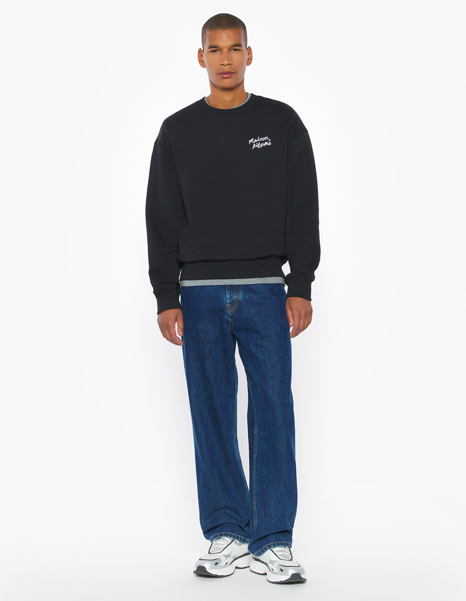 MAISON\u0020KITSUNE\u0020HANDWRITING\u0020COMFORT\u0020SWEATSHIRT