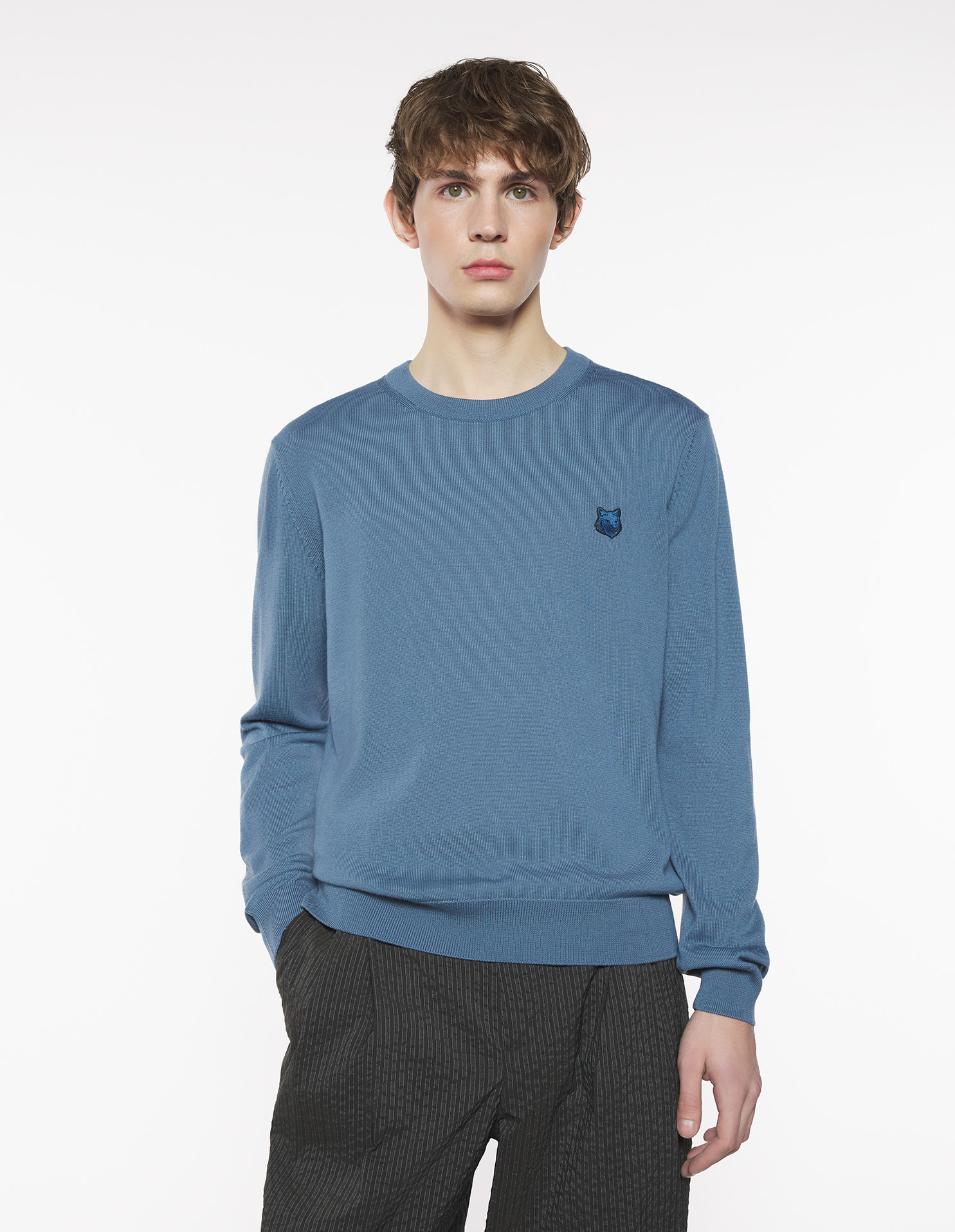 BOLD FOX HEAD PATCH REGULAR JUMPER - 2