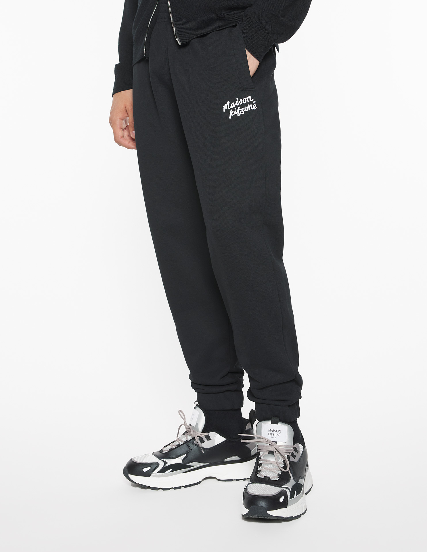 MAISON\u0020KITSUNE\u0020HANDWRITING\u0020COMFORT\u0020JOG\u0020PANTS