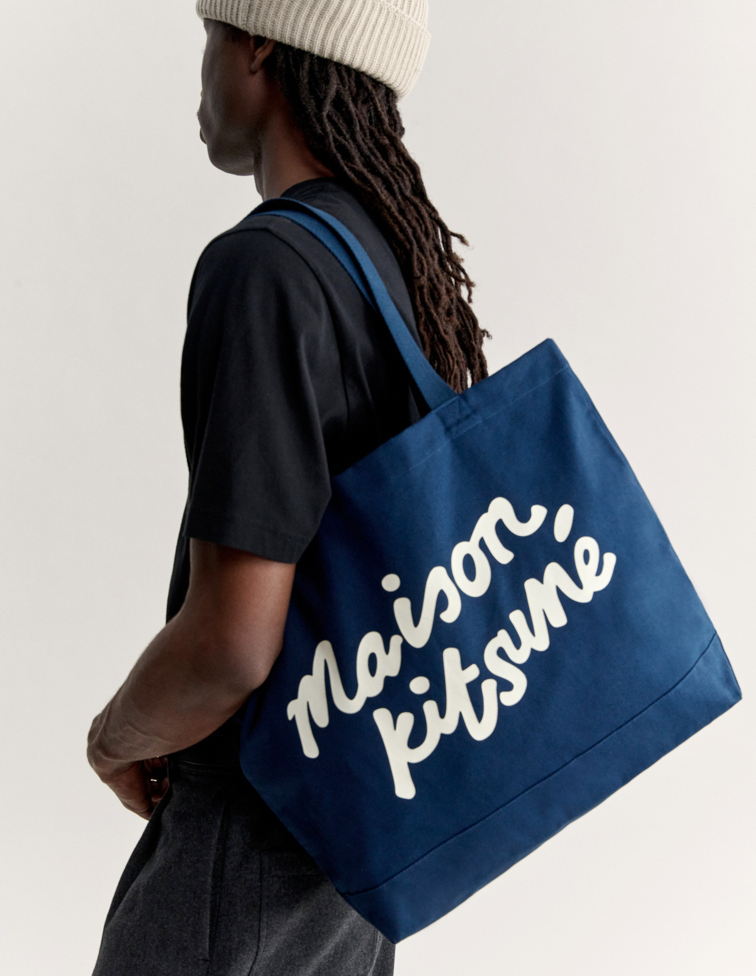 MAISON\u0020KITSUNE\u0020HANDWRITING\u0020TOTE