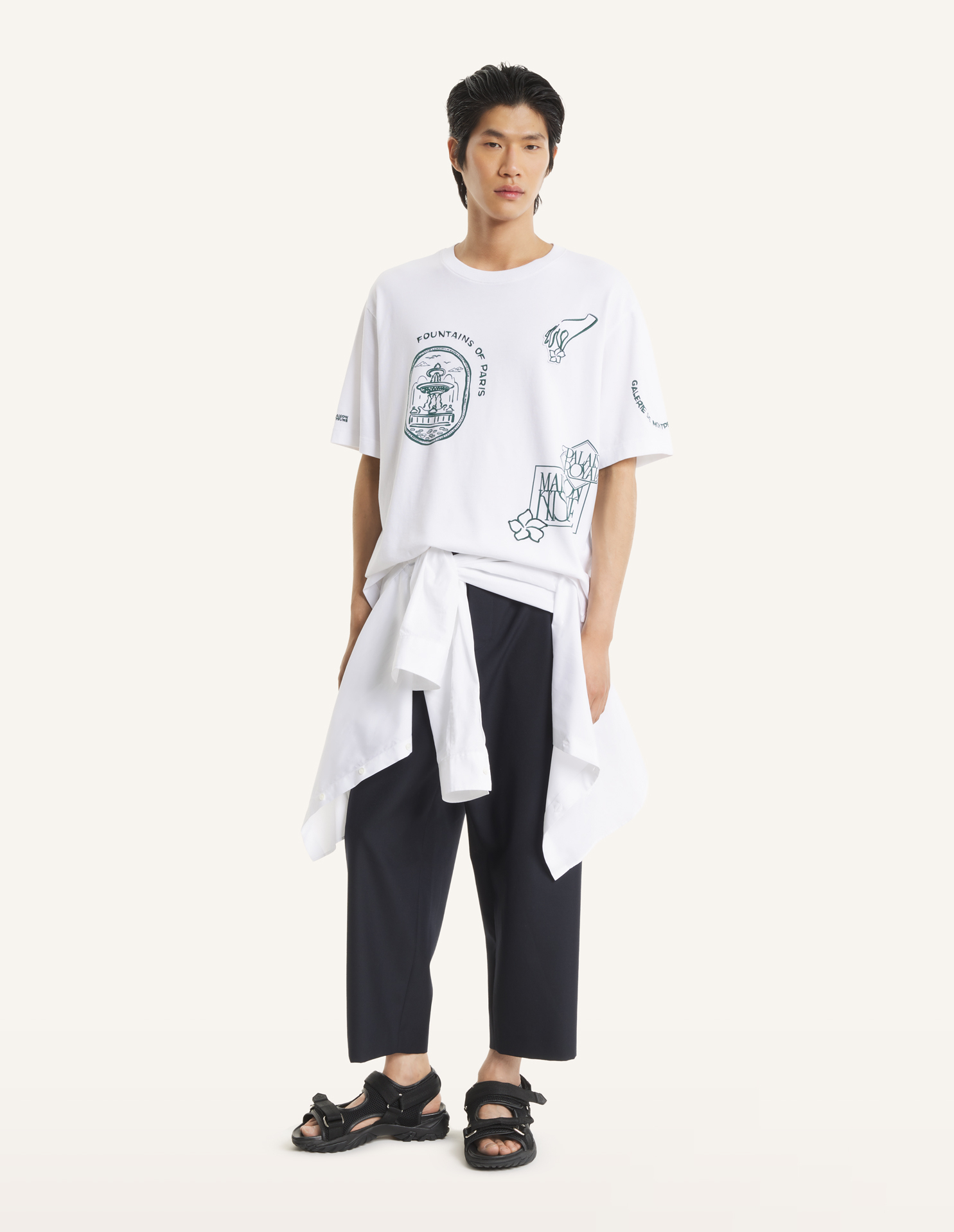 ART\u0020NOUVEAU\u0020STAMPS\u0020OVERSIZE\u0020TEE\u002DSHIRT