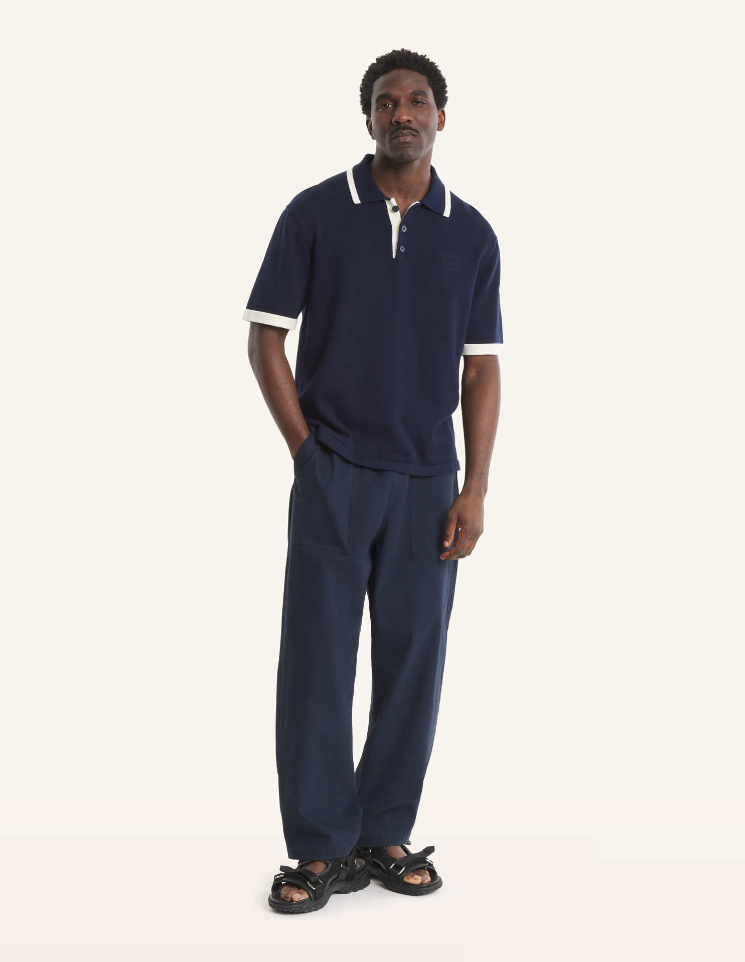 COTTON\u0020KNITTED\u0020COMFORT\u0020POLO