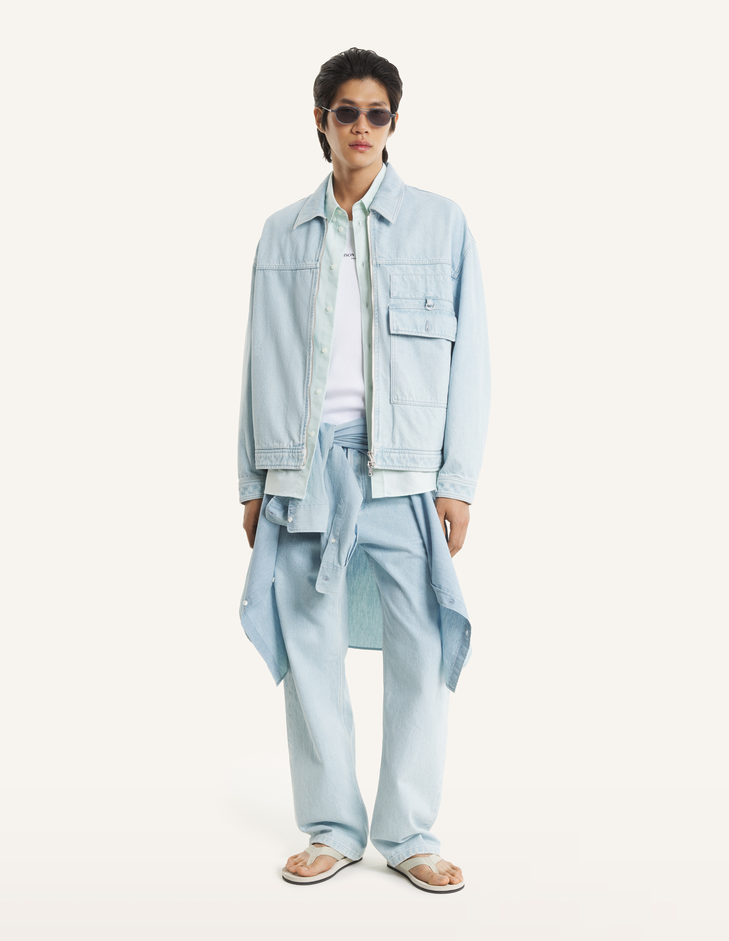 ZIPPED\u0020DENIM\u0020JACKET