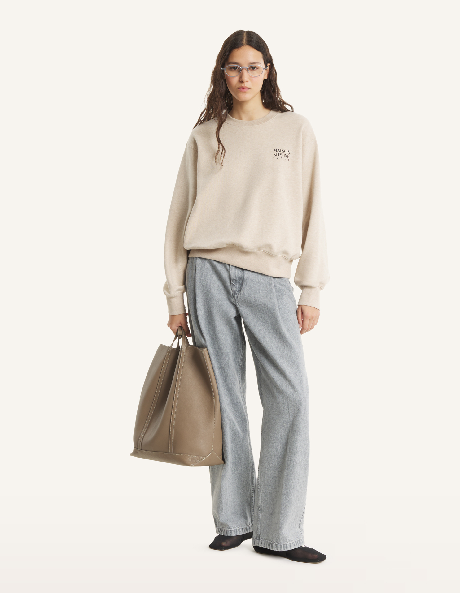GALLERY\u0020FOX\u0020LIGHT\u0020RELAXED\u0020SWEATSHIRT