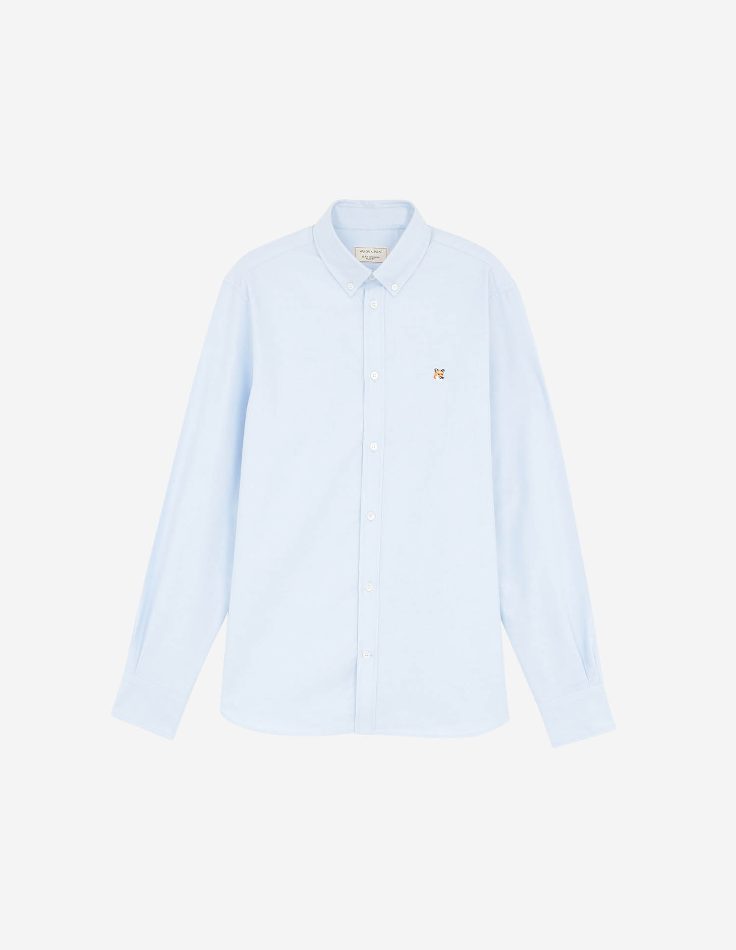 OXFORD FOX HEAD EMBROIDERY CLASSIC SHIRT BD