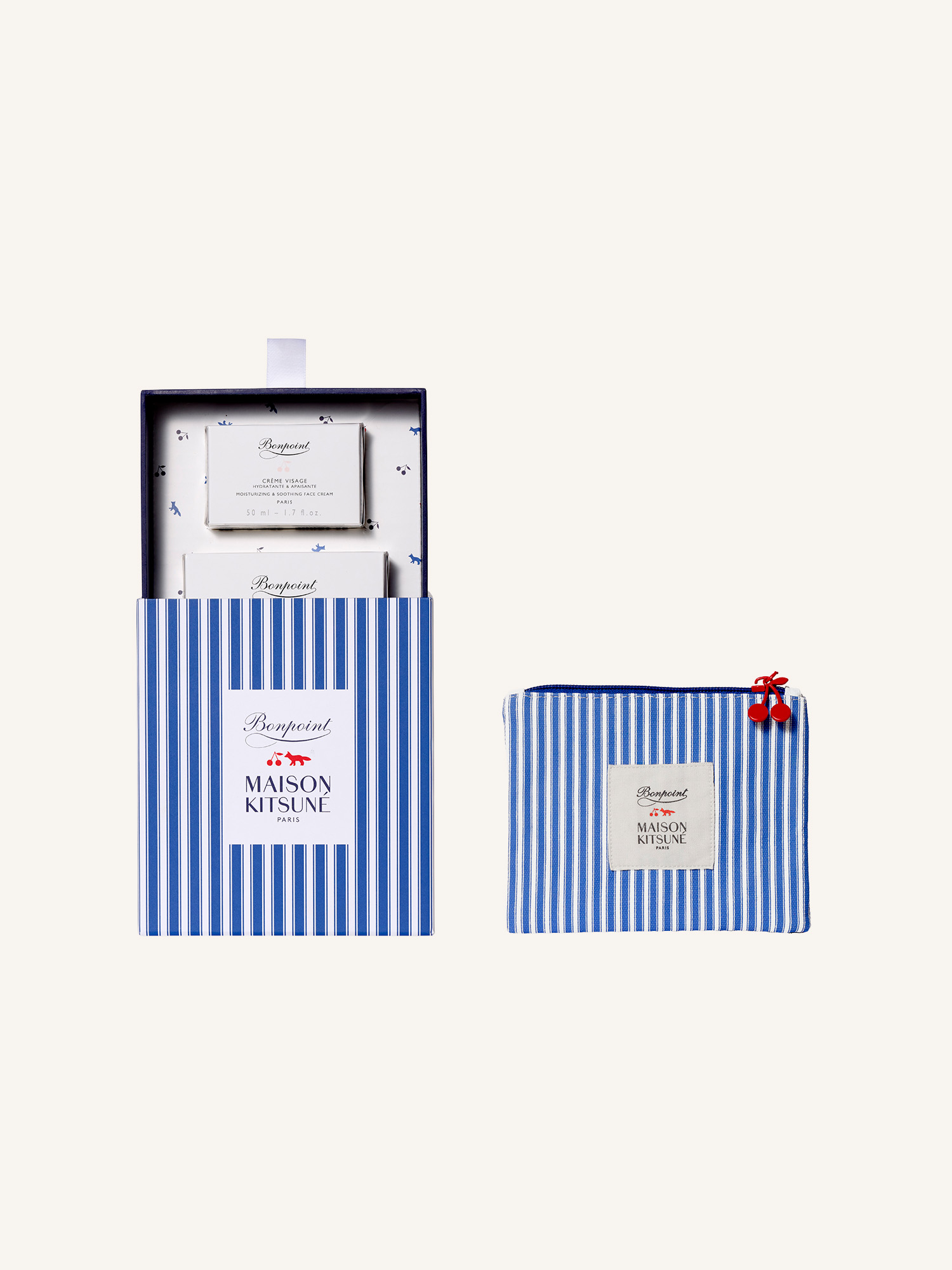 MAISON\u0020KITSUNE\u0020x\u0020BONPOINT\u0020COFFRET\u0020SOINS