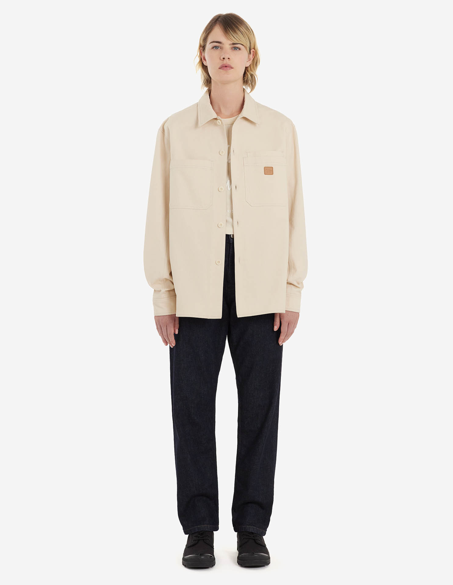 CAFE WORKWEAR SHIRT | Maison Kitsuné