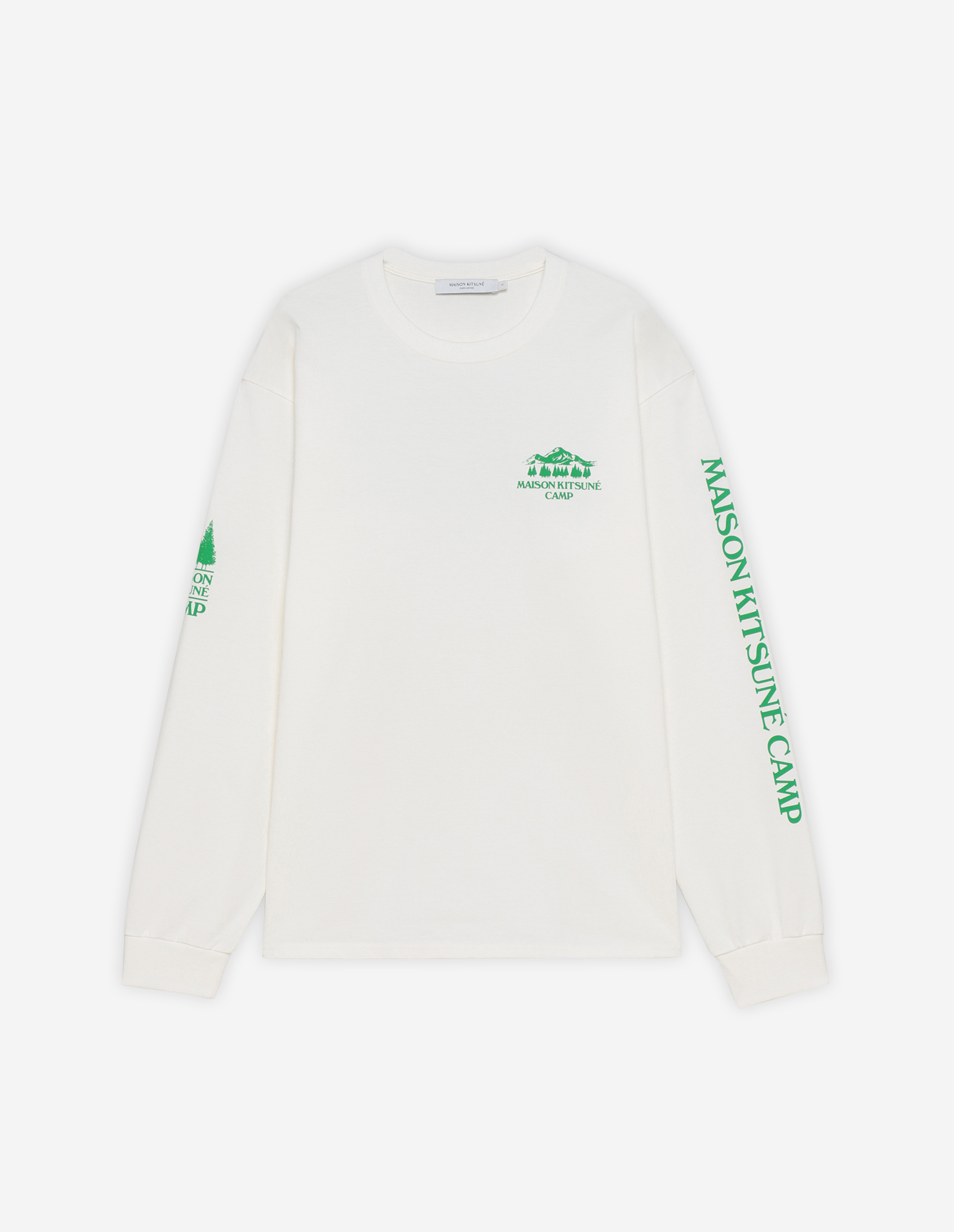 CAMP マルチ プリント ロングスリーブ Tシャツ | Maison Kitsuné