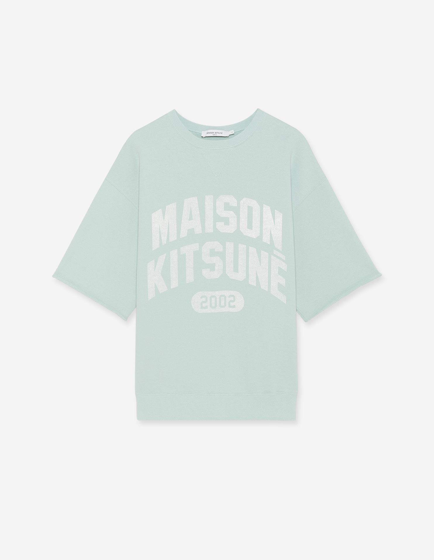 MAISON\u0020KITSUNE\u0020COLLEGE\u0020SHORT\u0020SLEEVE\u0020SWEATSHIRT