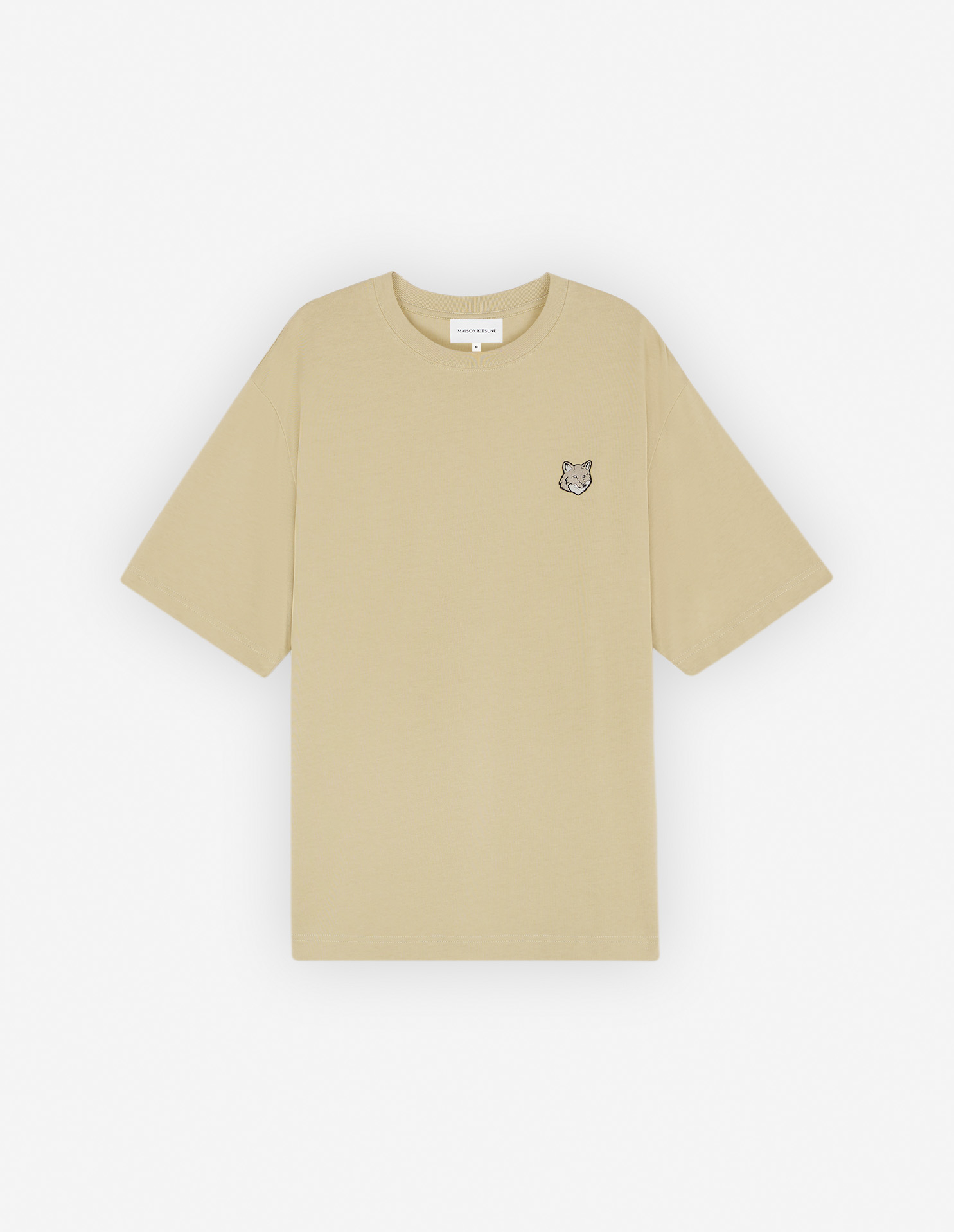 ボールド フォックスヘッド パッチ オーバーサイズ Tシャツ | Maison