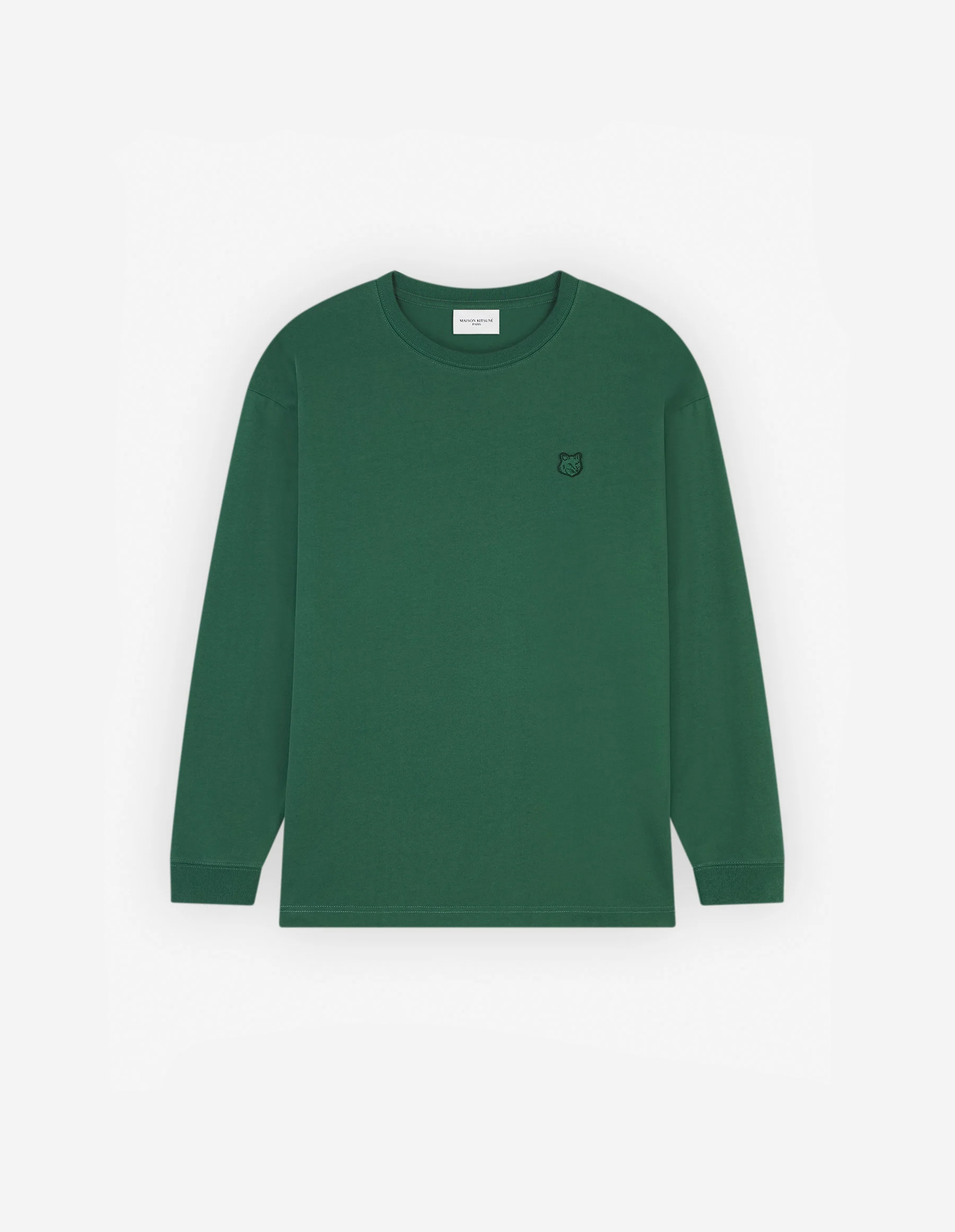 メゾン キツネ ボールド フォックスヘッド パッチ コンフォート ロングスリーブ Tシャツ | Maison Kitsuné