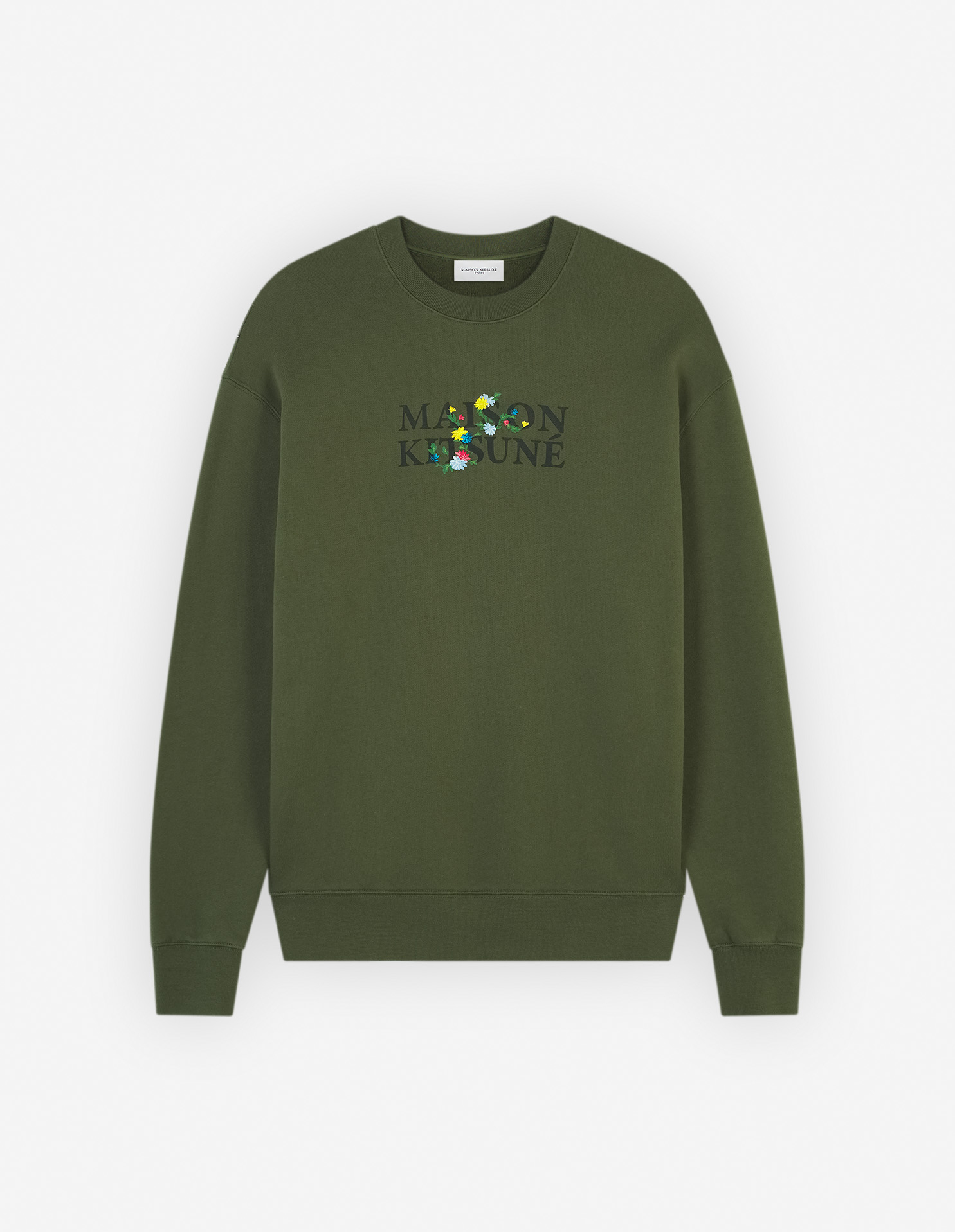 MAISON KITSUNE FLOWERS COMFORT SWEATSHIRT | Maison Kitsuné