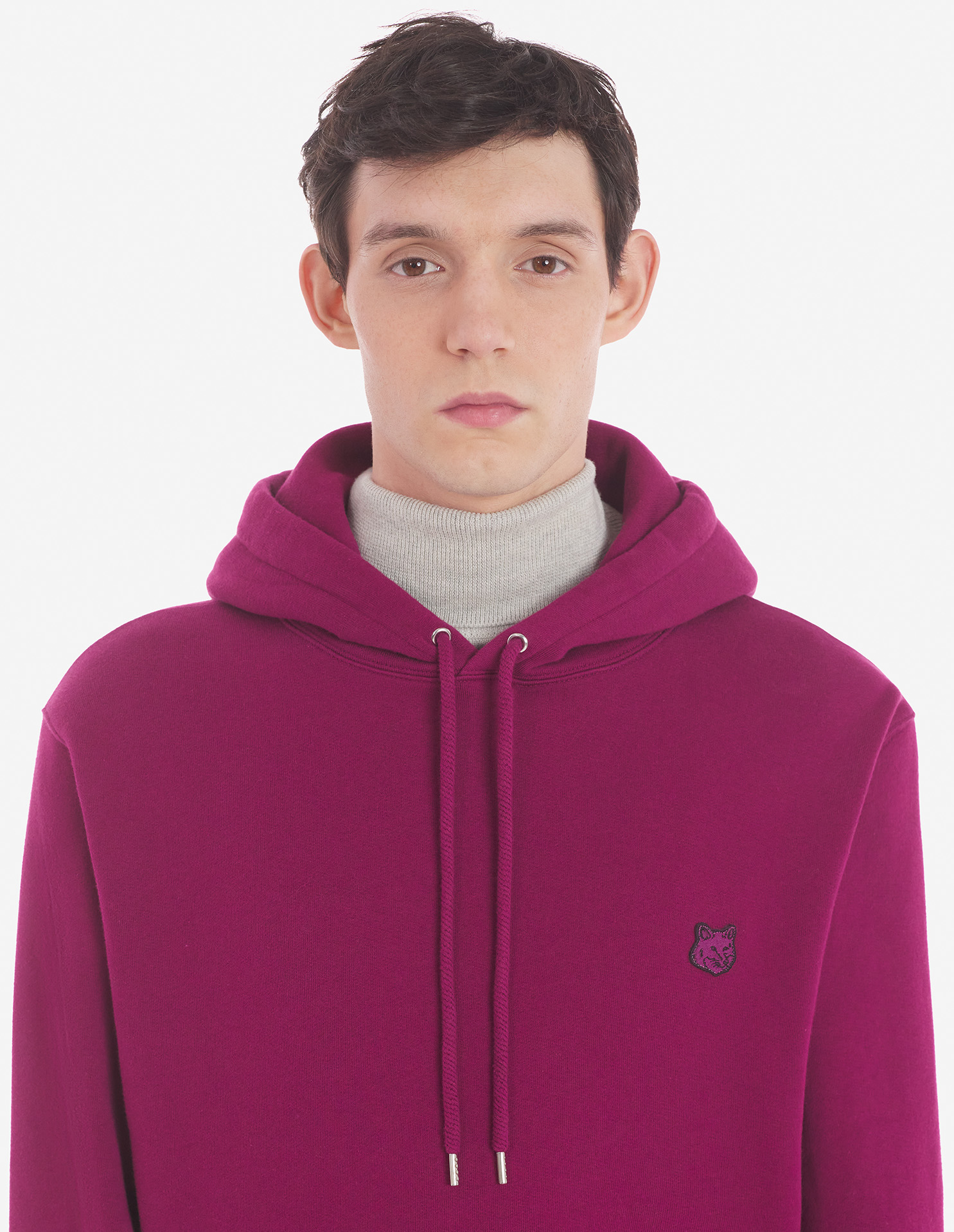 Purple fox online hoodie