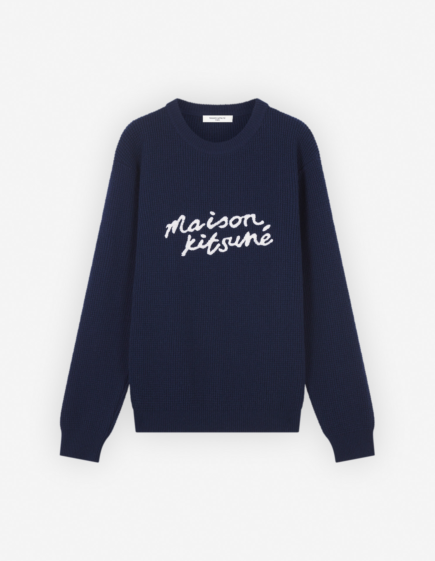 MAISON KITSUNE HANDWRITING COMFORT JUMPER