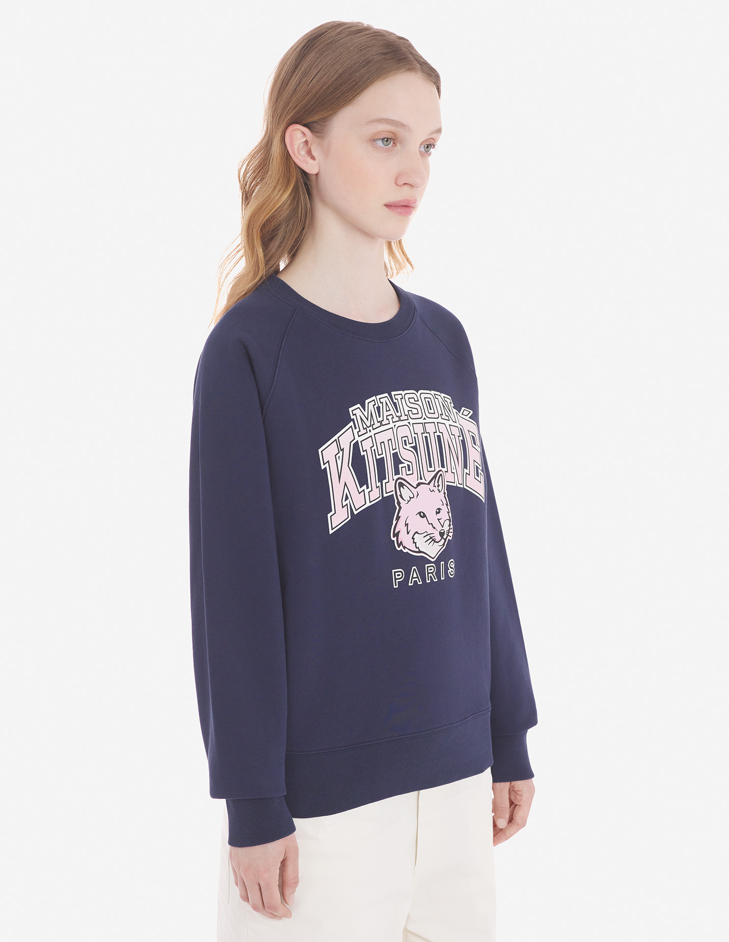 CAMPUS FOX ADJUSTED SWEATSHIRT | Maison Kitsuné