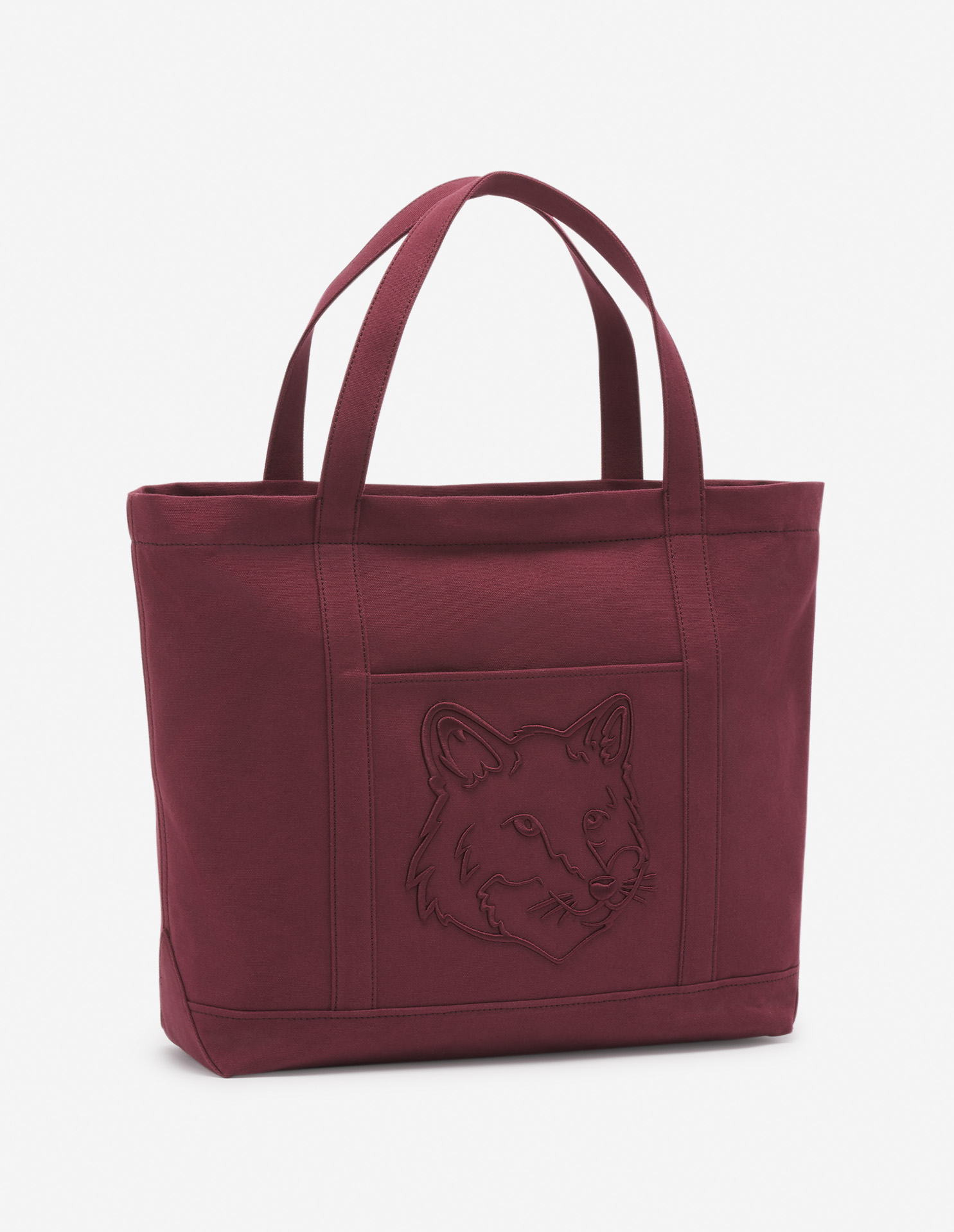 FOX HEAD LARGE TOTE BAG | Maison Kitsuné