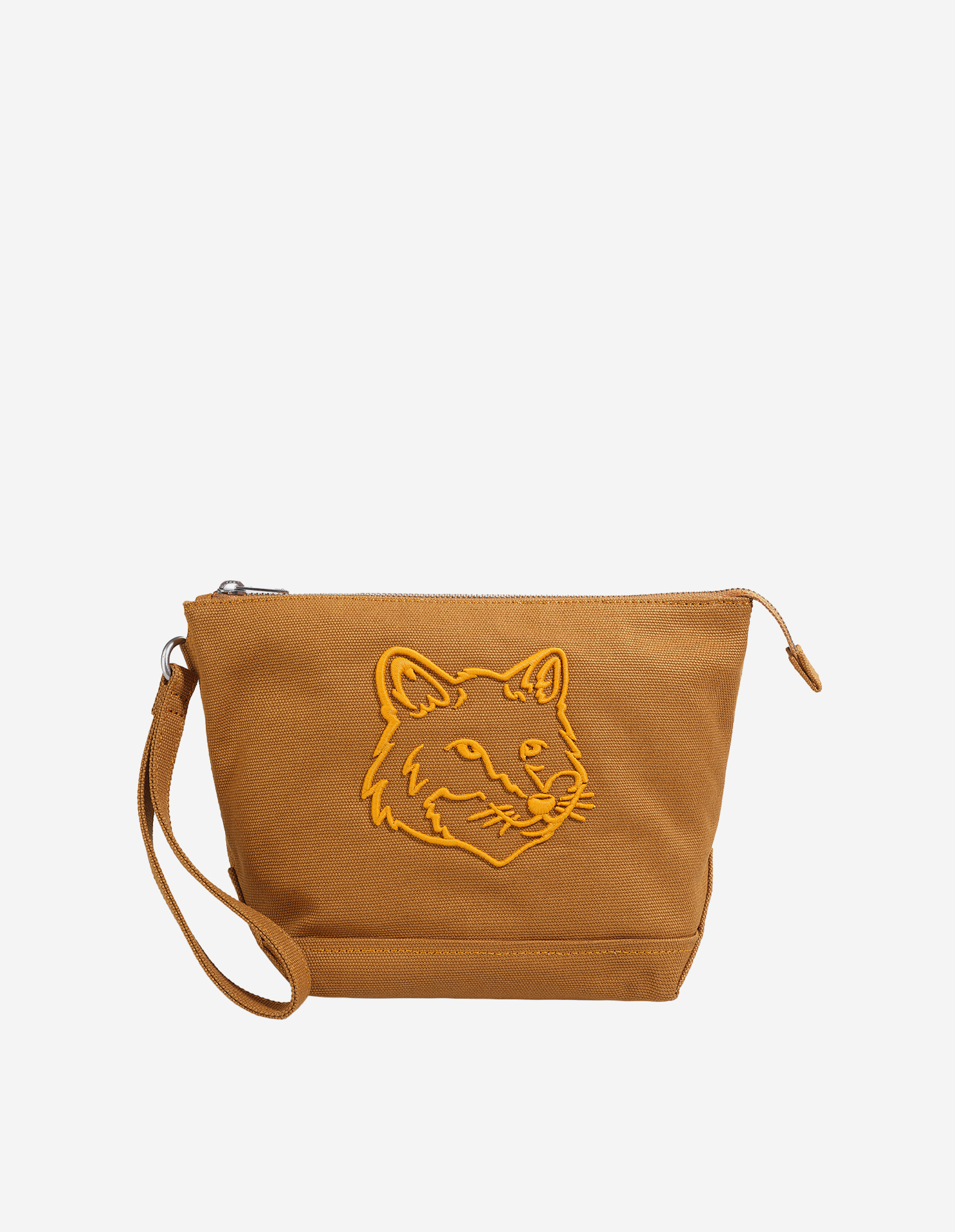 FOX HEAD ZIPPED POUCH | Maison Kitsuné