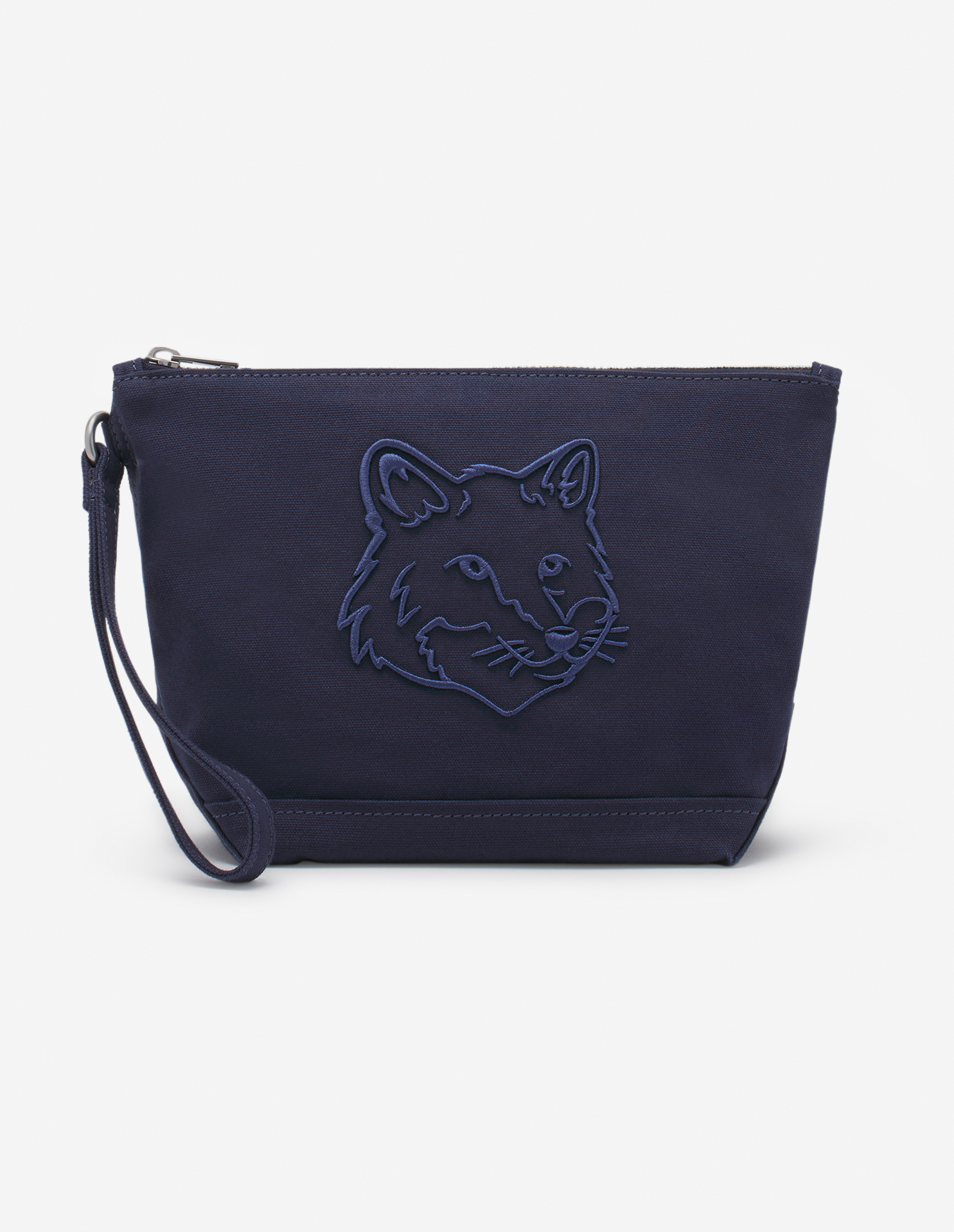 フォックスヘッド ジップド ポーチ | Maison Kitsuné フォックスヘッド ジップド ポーチ | Maison Kitsuné