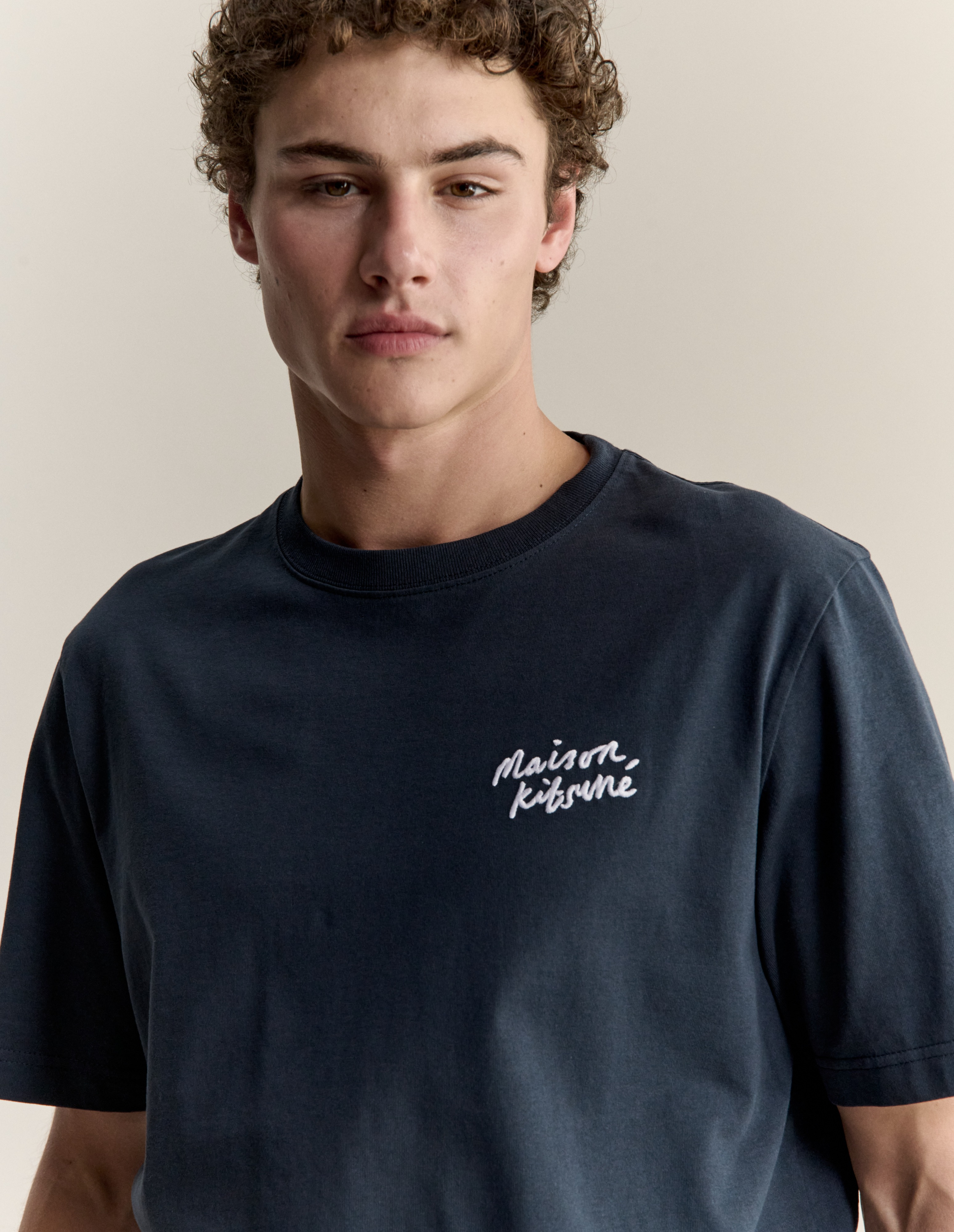 MAISON KITSUNE HANDWRITING COMFORT TEE-SHIRT - 3