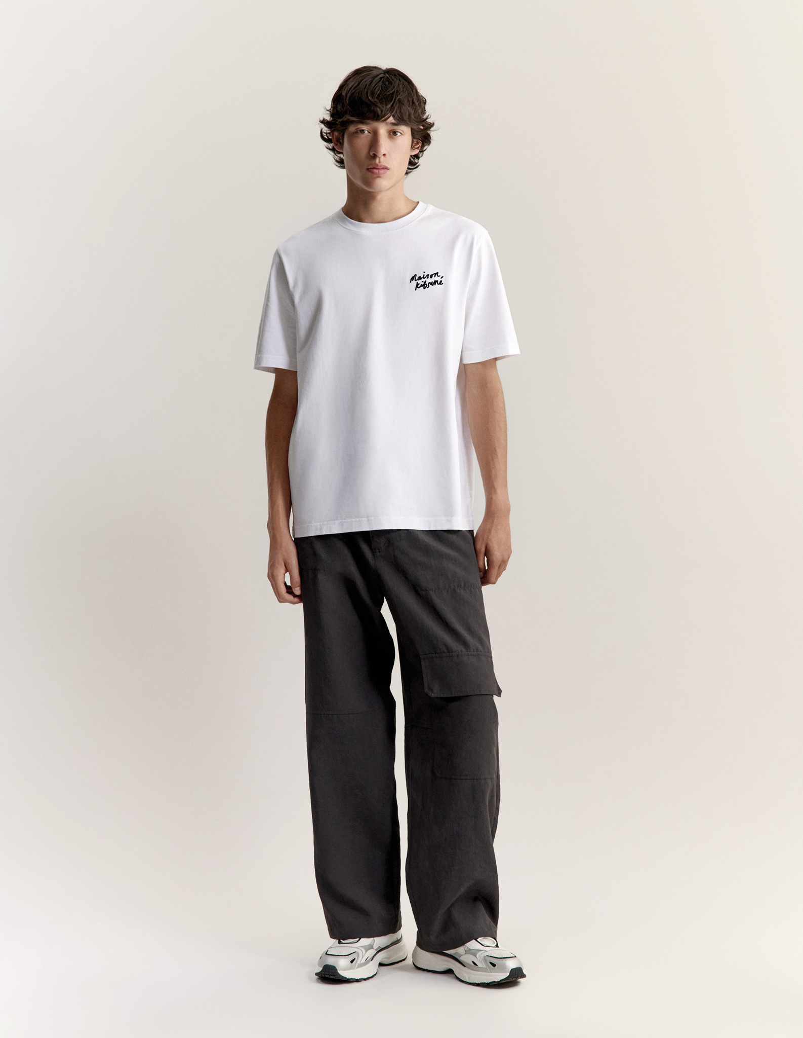 MAISON KITSUNE HANDWRITING COMFORT TEE-SHIRT - 3