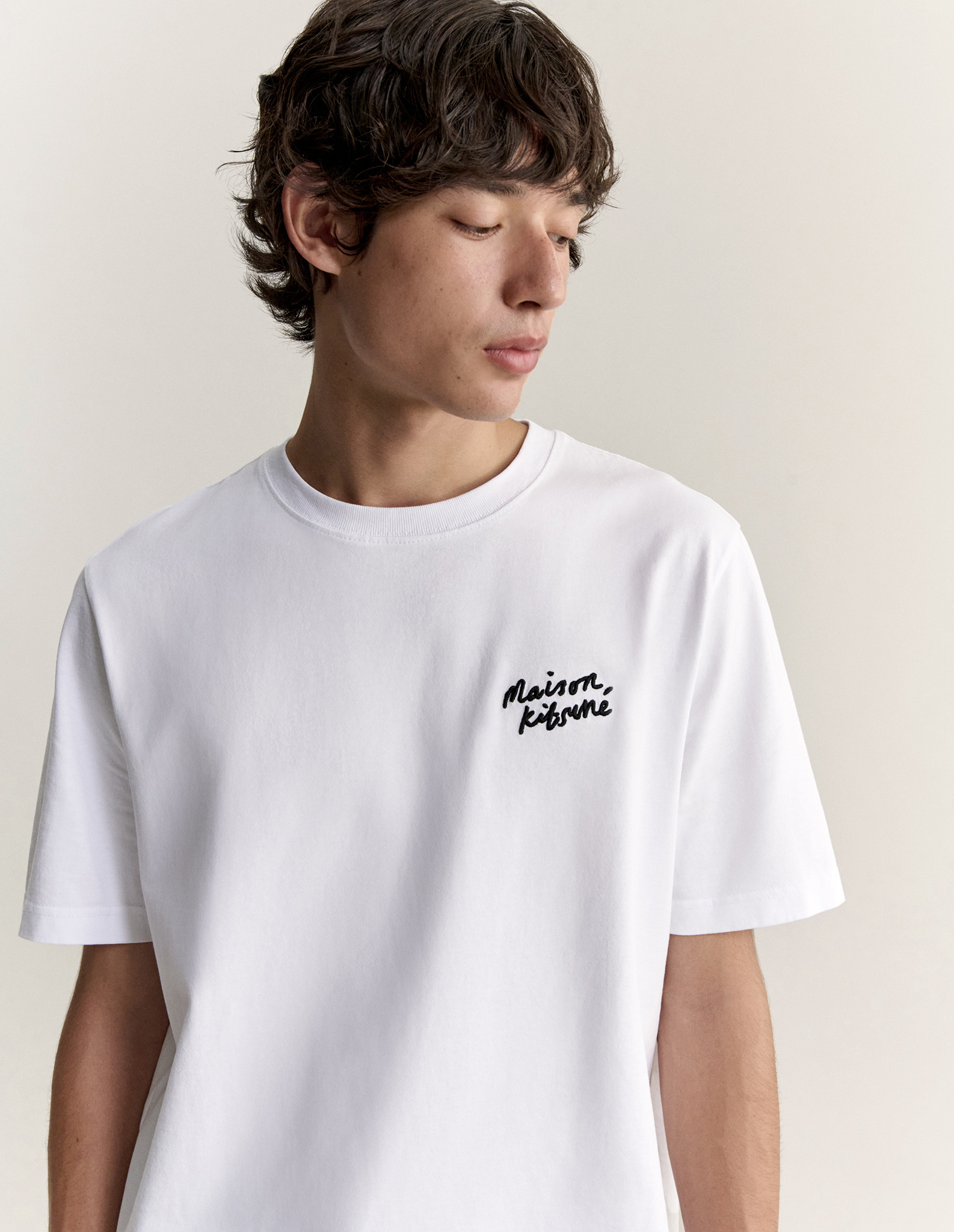 MAISON KITSUNE HANDWRITING COMFORT TEE-SHIRT - 5