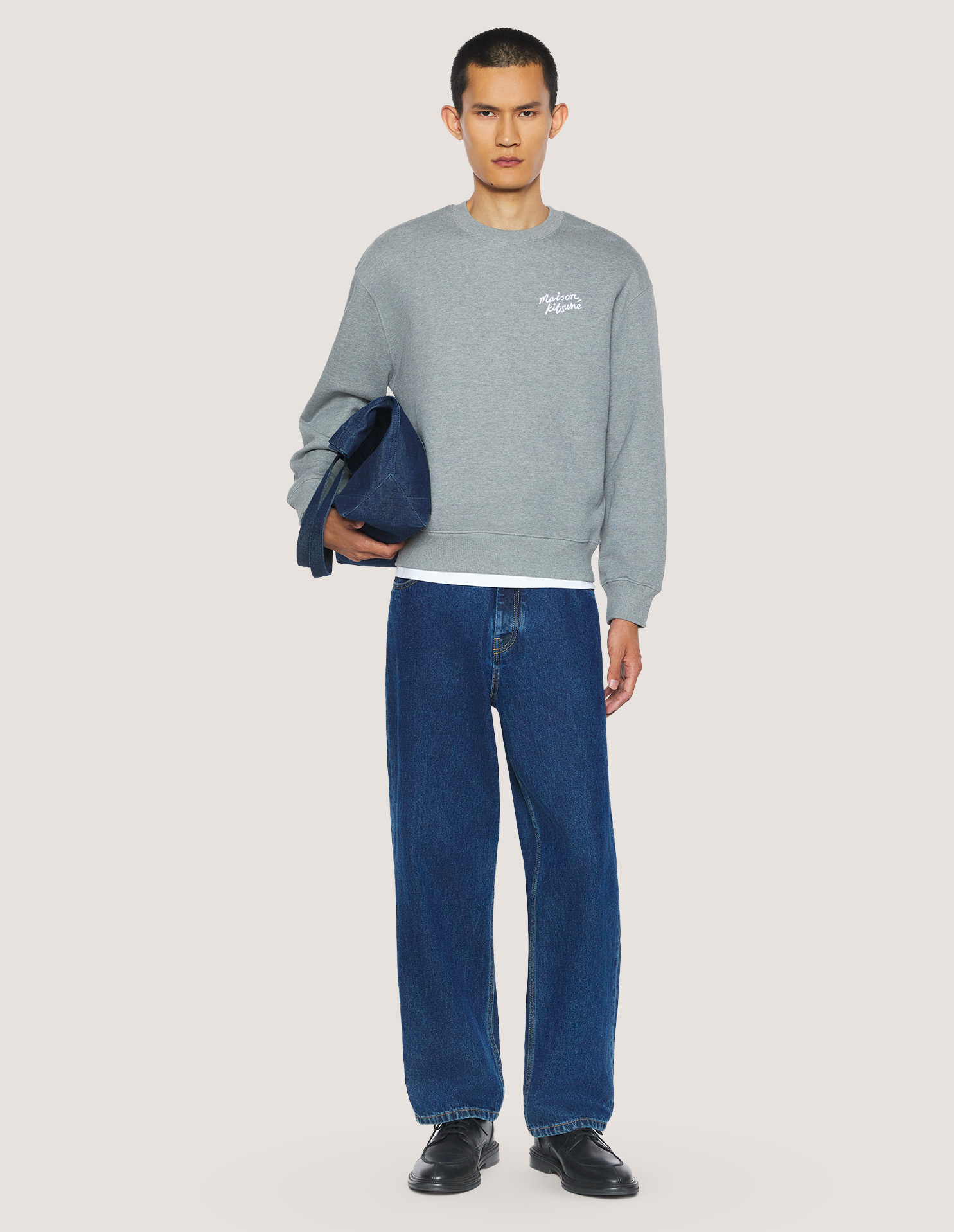 MAISON KITSUNE HANDWRITING COMFORT SWEATSHIRT - 3