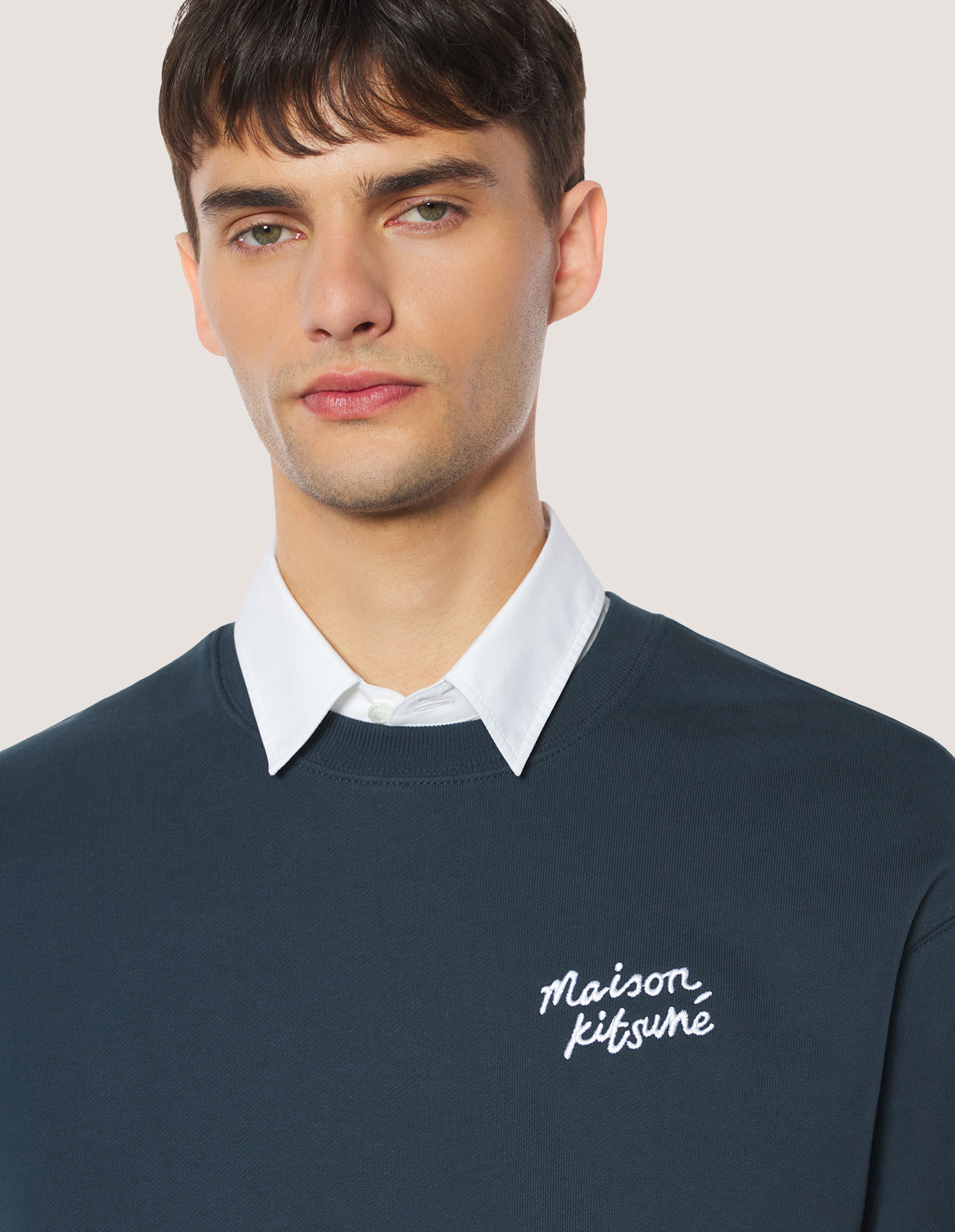 MAISON KITSUNE HANDWRITING COMFORT SWEATSHIRT - 5
