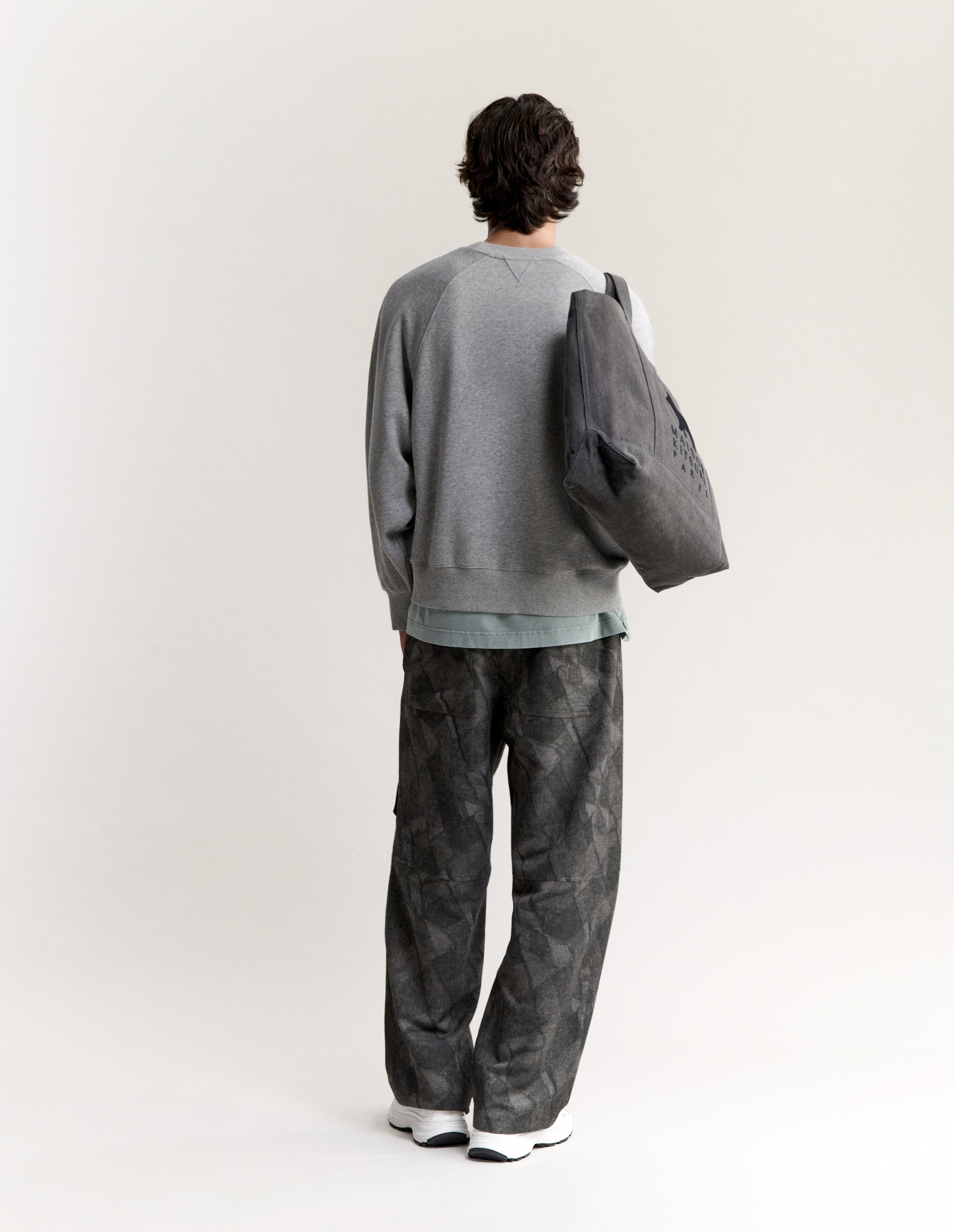 STITCHED EARS CASHMERE MIX SWEATSHIRT - 4