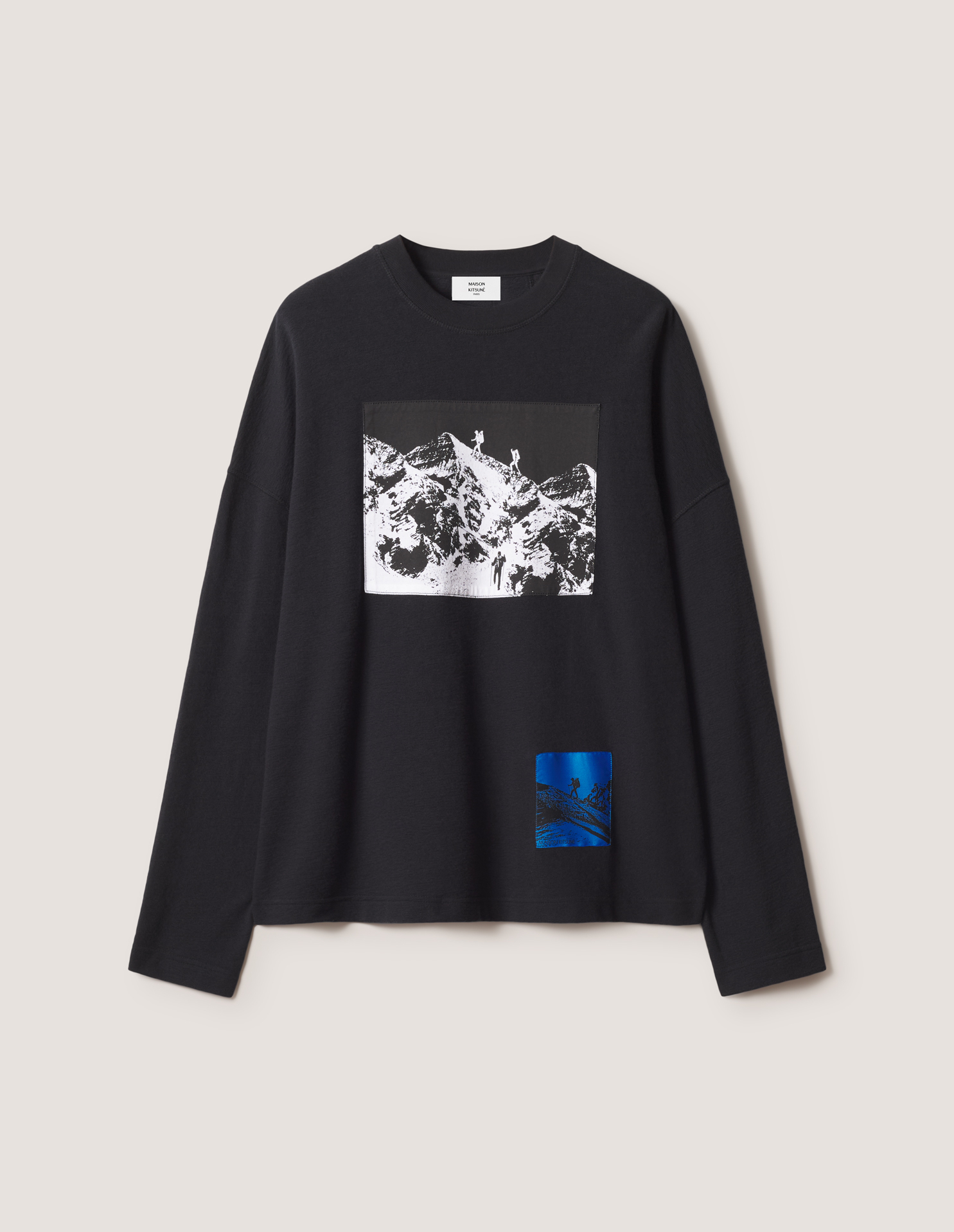 POLARIZED\u0020MOUNTAINS\u0020OVERSIZE\u0020LONG\u0020SLEEVE\u0020TEE\u002DSHIRT