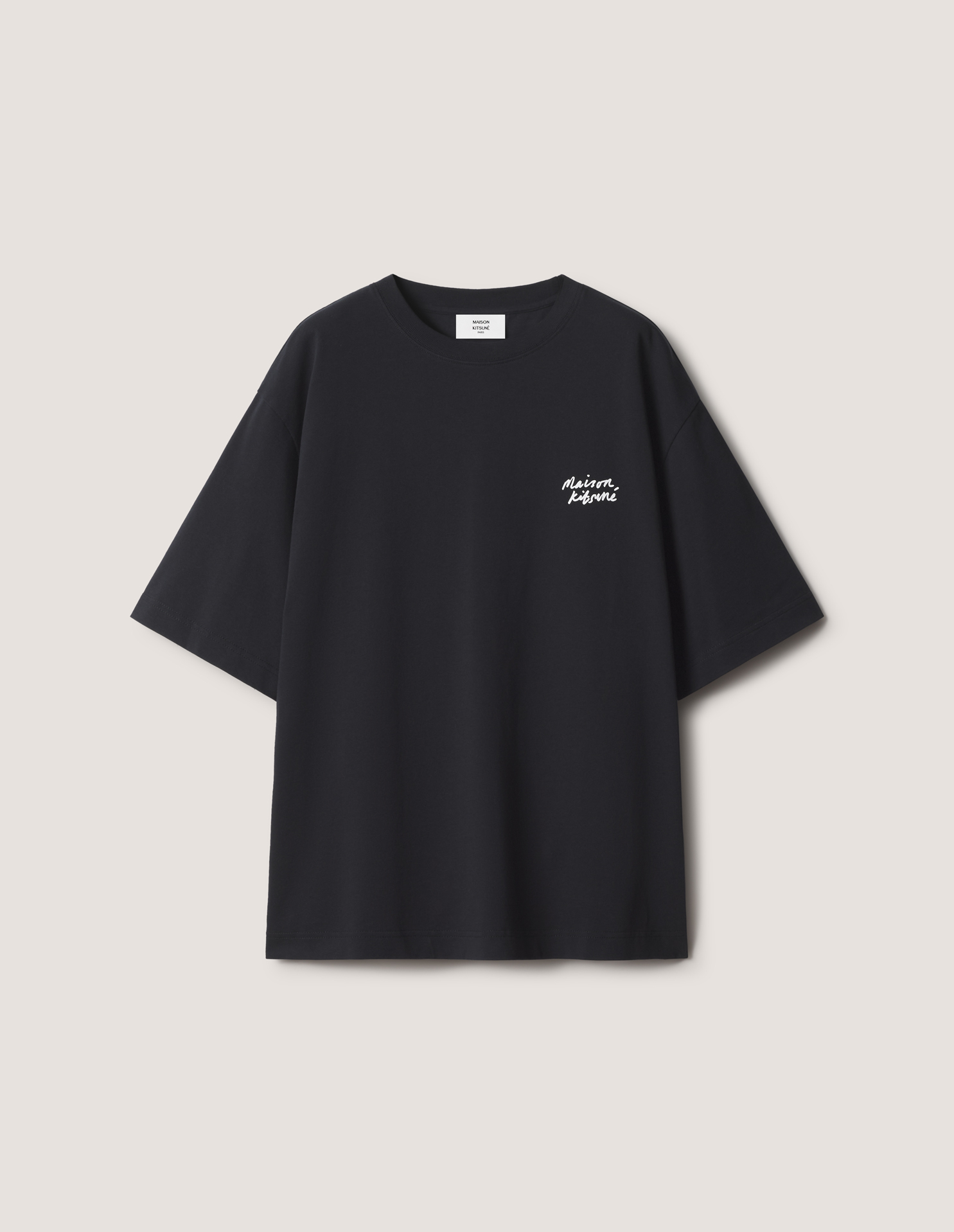 MAISON\u0020KITSUNE\u0020HANDWRITING\u0020OVERSIZE\u0020TEE\u002DSHIRT