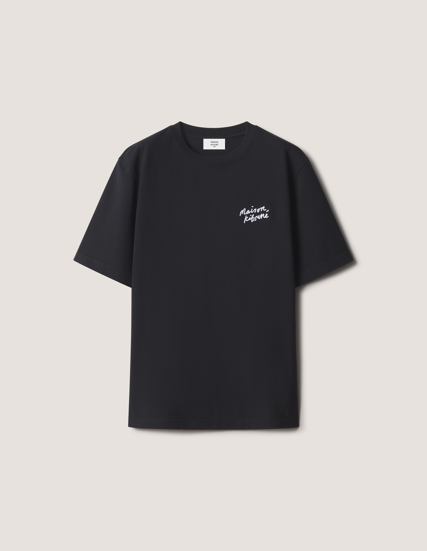 MAISON\u0020KITSUNE\u0020HANDWRITING\u0020COMFORT\u0020TEE\u002DSHIRT