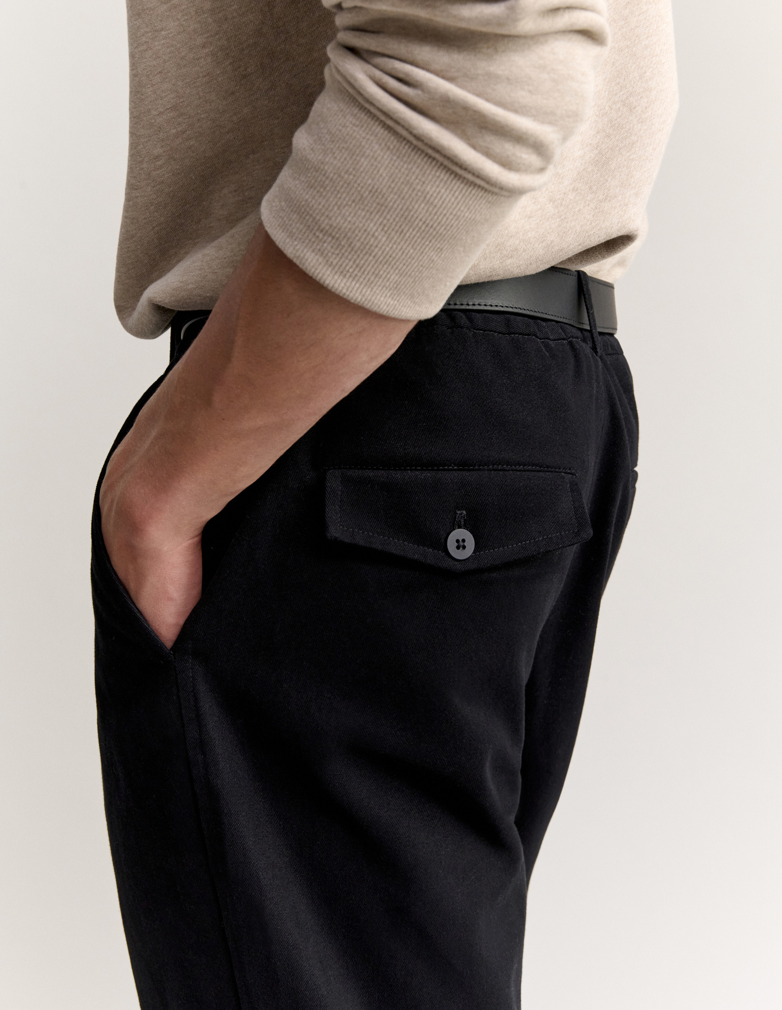 ELASTICATED\u0020PLEATED\u0020PANTS
