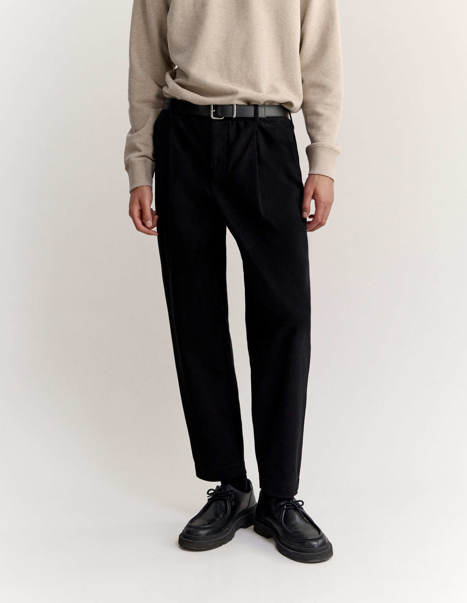 ELASTICATED\u0020PLEATED\u0020PANTS