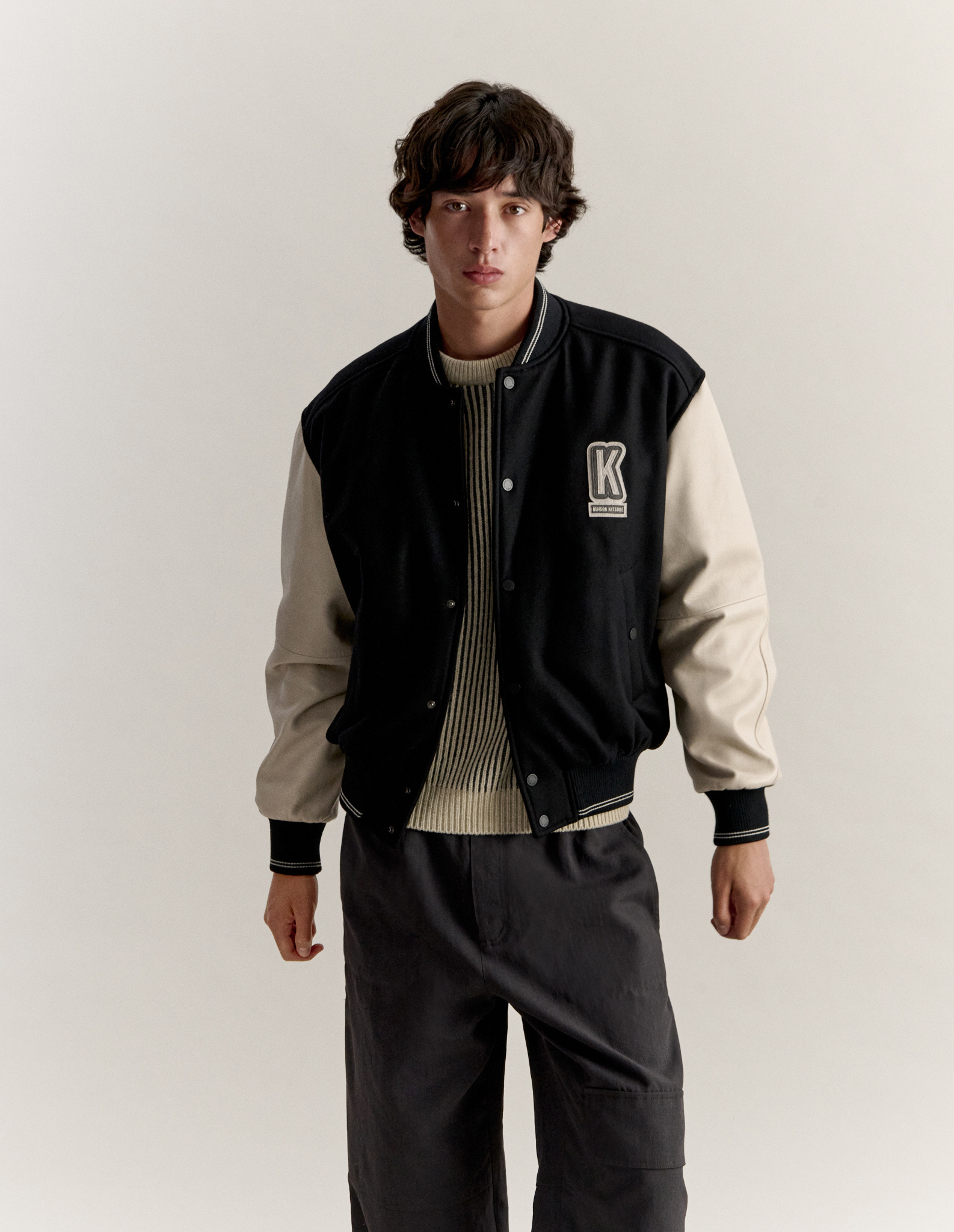 MAISON\u0020KITSUNE\u0020COLLEGE\u0020TEDDY\u0020BLOUSON