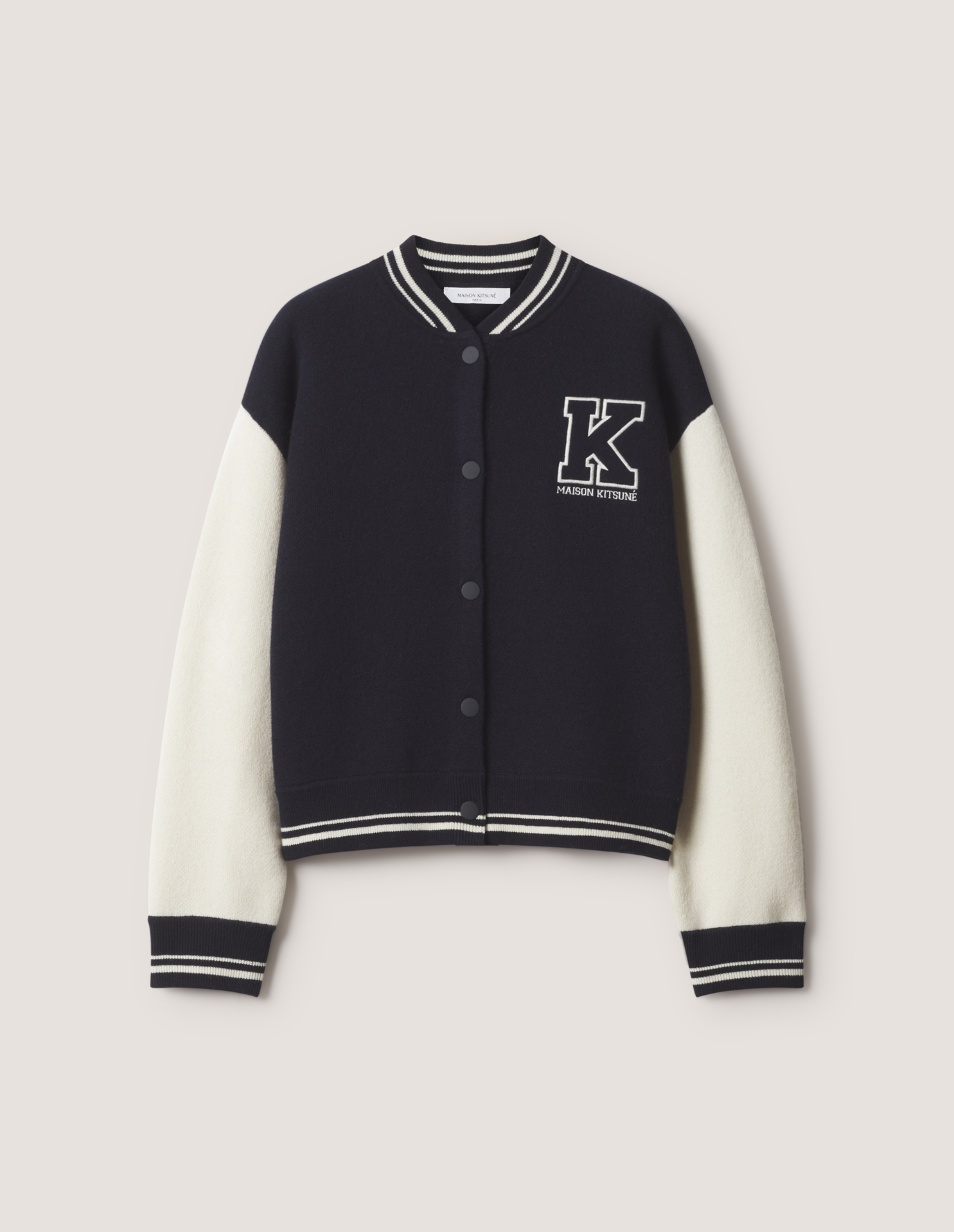 COLLEGE\u0020KNITTED\u0020BOMBER\u0020CARDIGAN