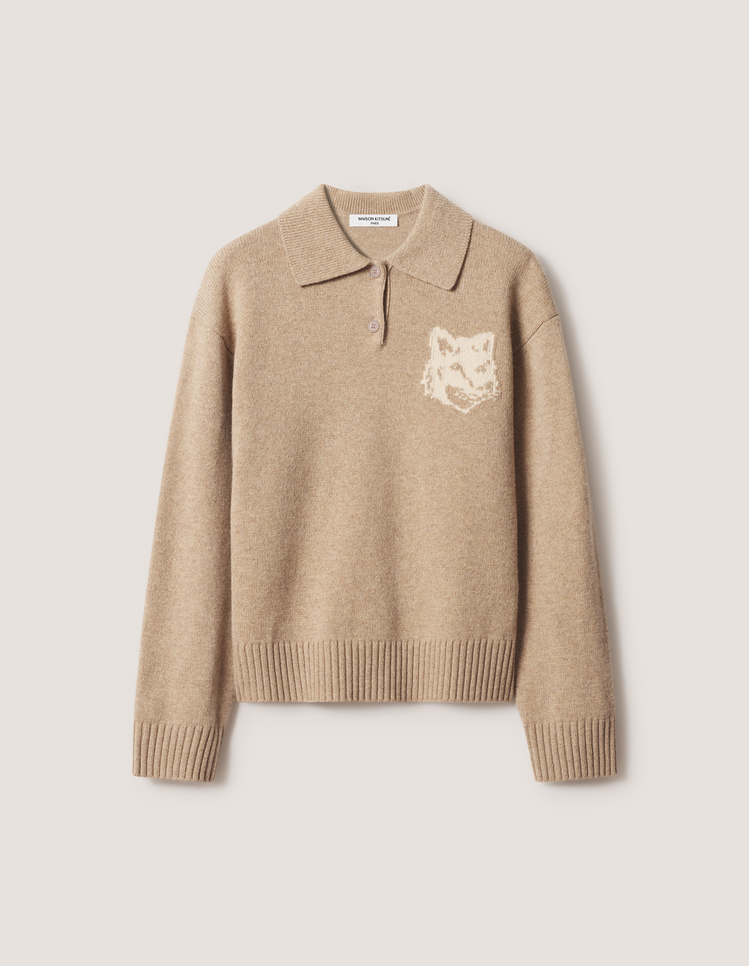 FOX\u0020HEAD\u0020INTARSIA\u0020MERINO\u0020POLO\u0020JUMPER