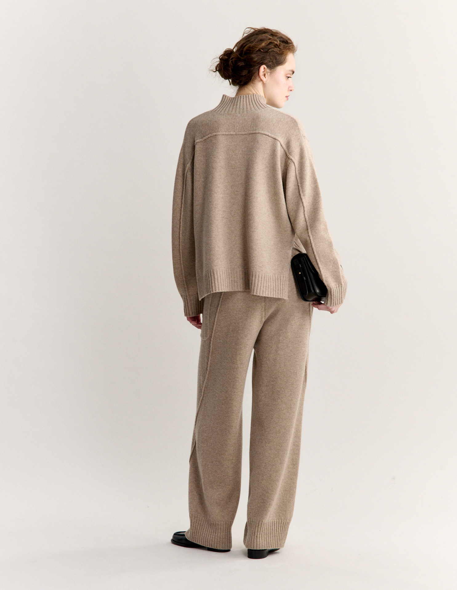 PROFILE\u0020FOX\u0020WOOL\u0020KNITTED\u0020PANTS