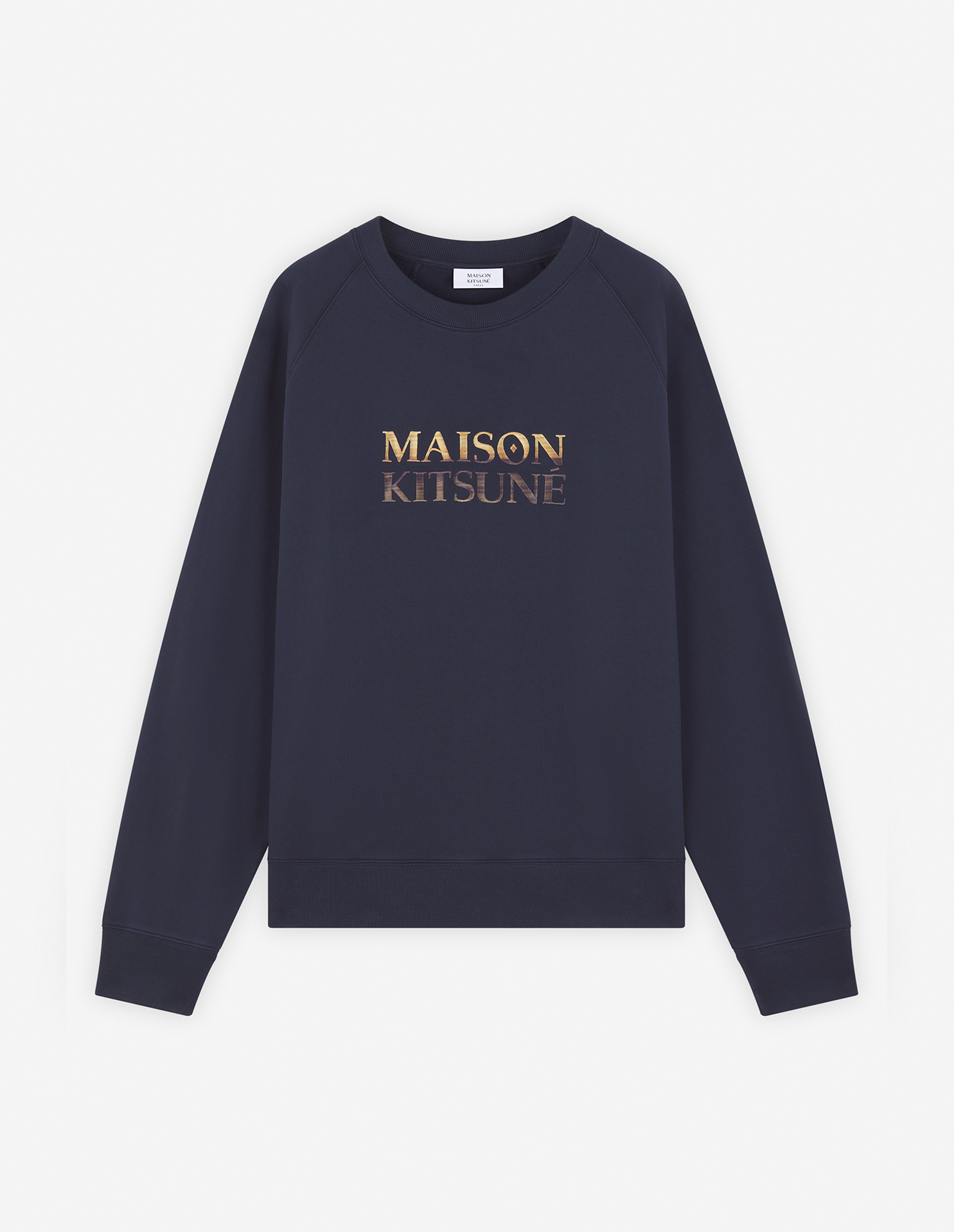 グラデーション メゾン キツネ オーバーサイズ スウェットシャツ | Maison Kitsuné