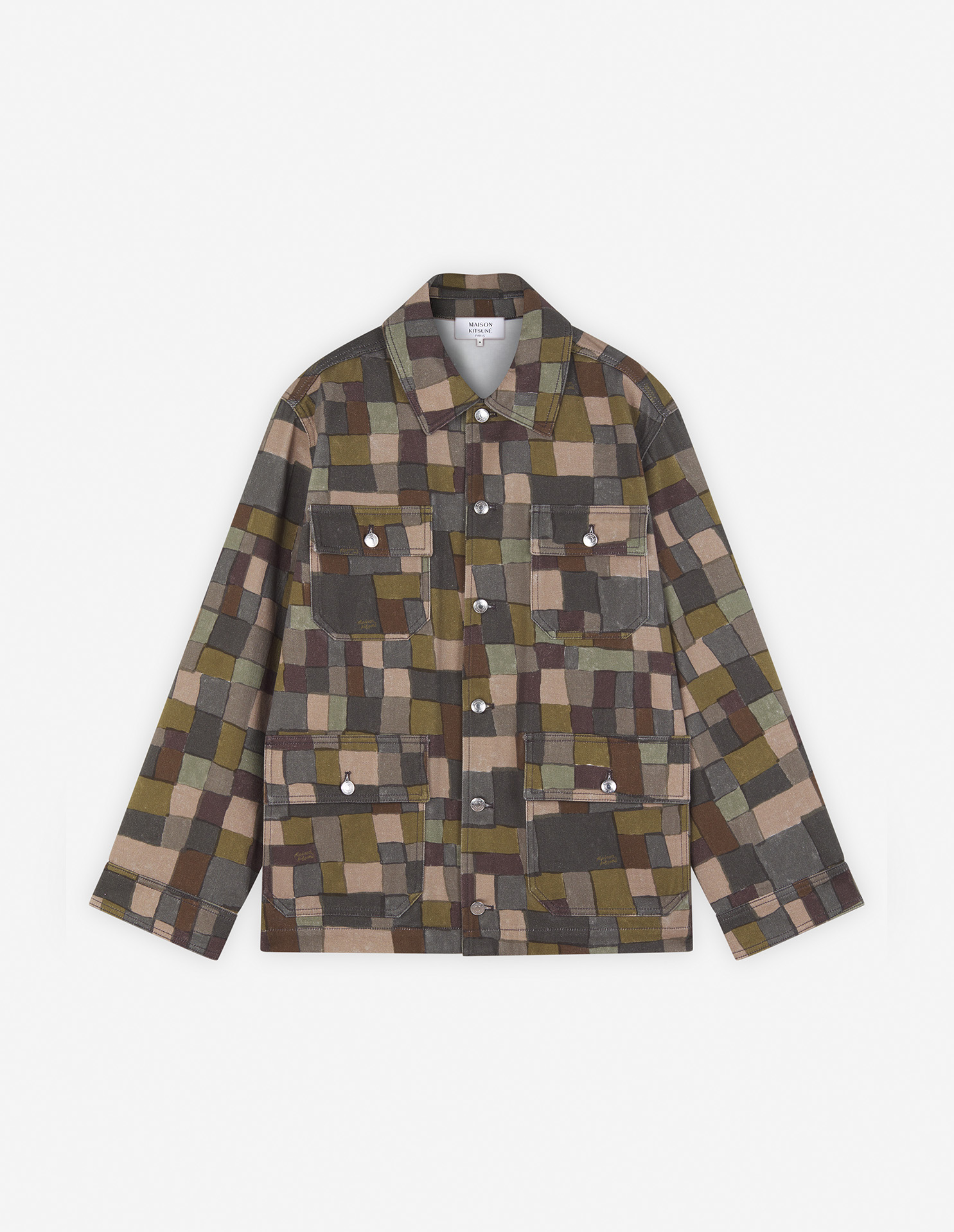 ATELIER & REPAIRS CAMO COTTON UTILITY JACKET SZ deals L NWT