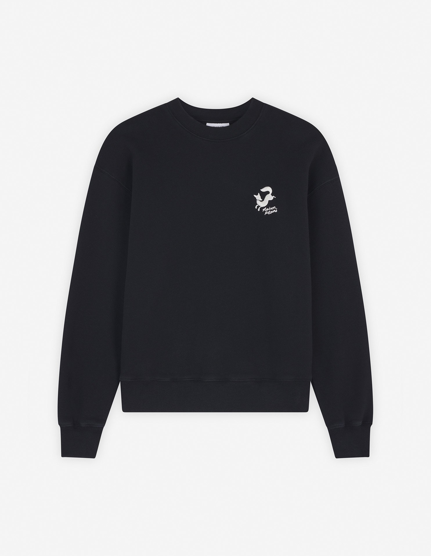 Maison kitsune sweatshirt fox on sale