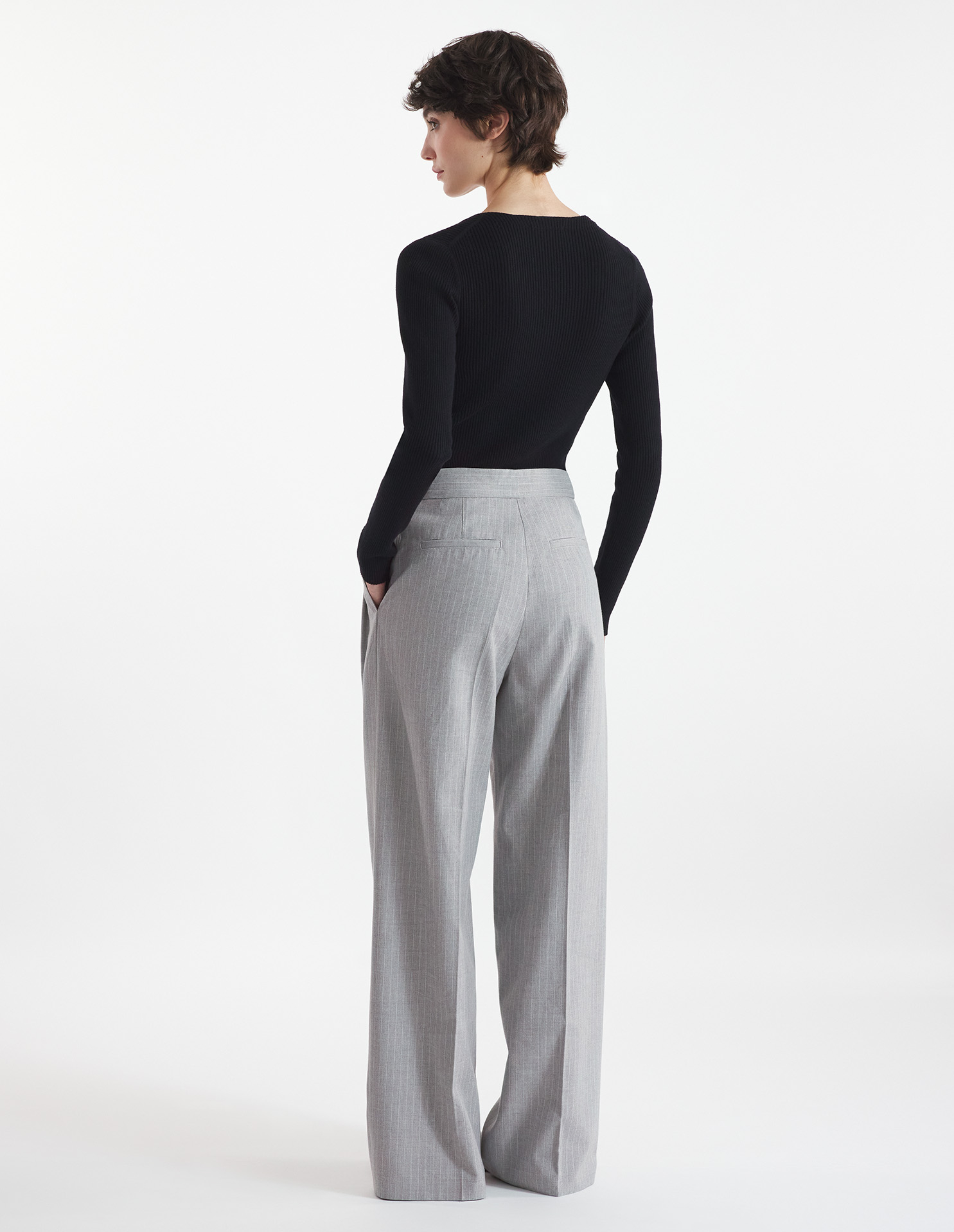 PLEATED PANTS