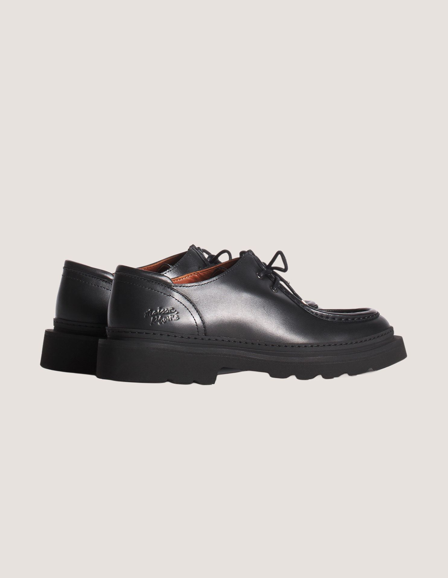 LACE UP DERBIES - 3