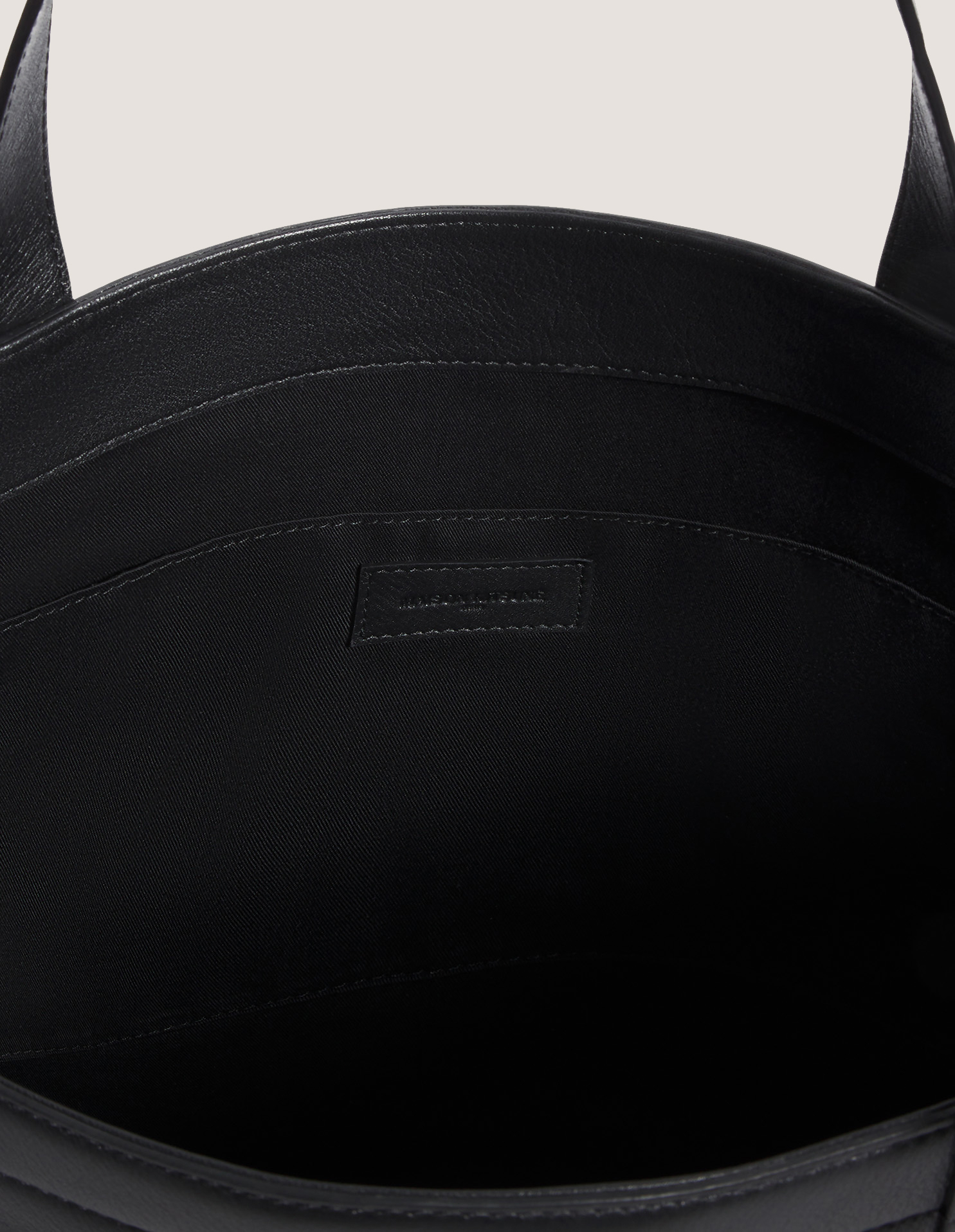 FOX HEAD LEATHER MEDIUM TOTE - 5