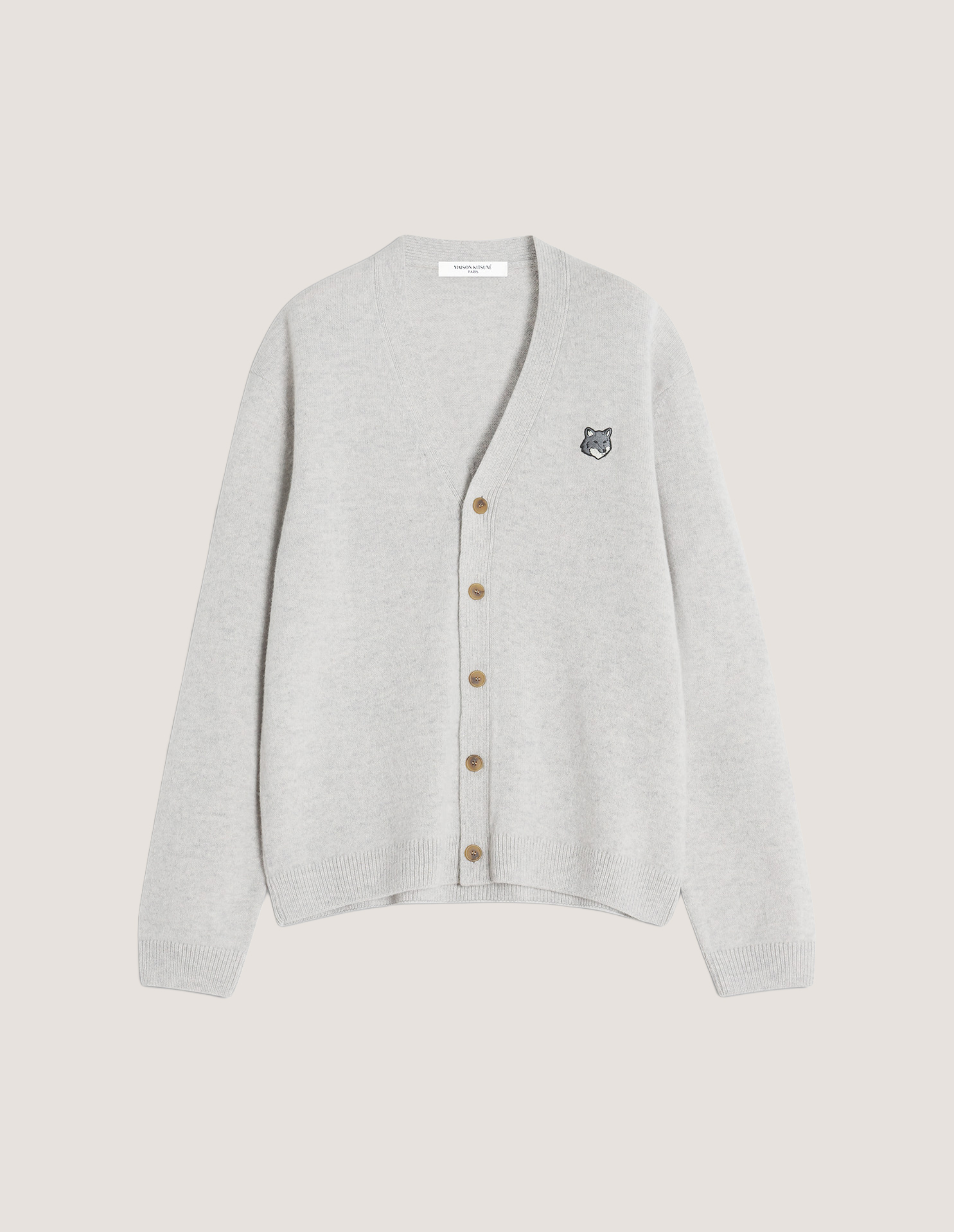 FOX\u0020HEAD\u0020LAMBSWOOL\u0020COMFORT\u0020CARDIGAN