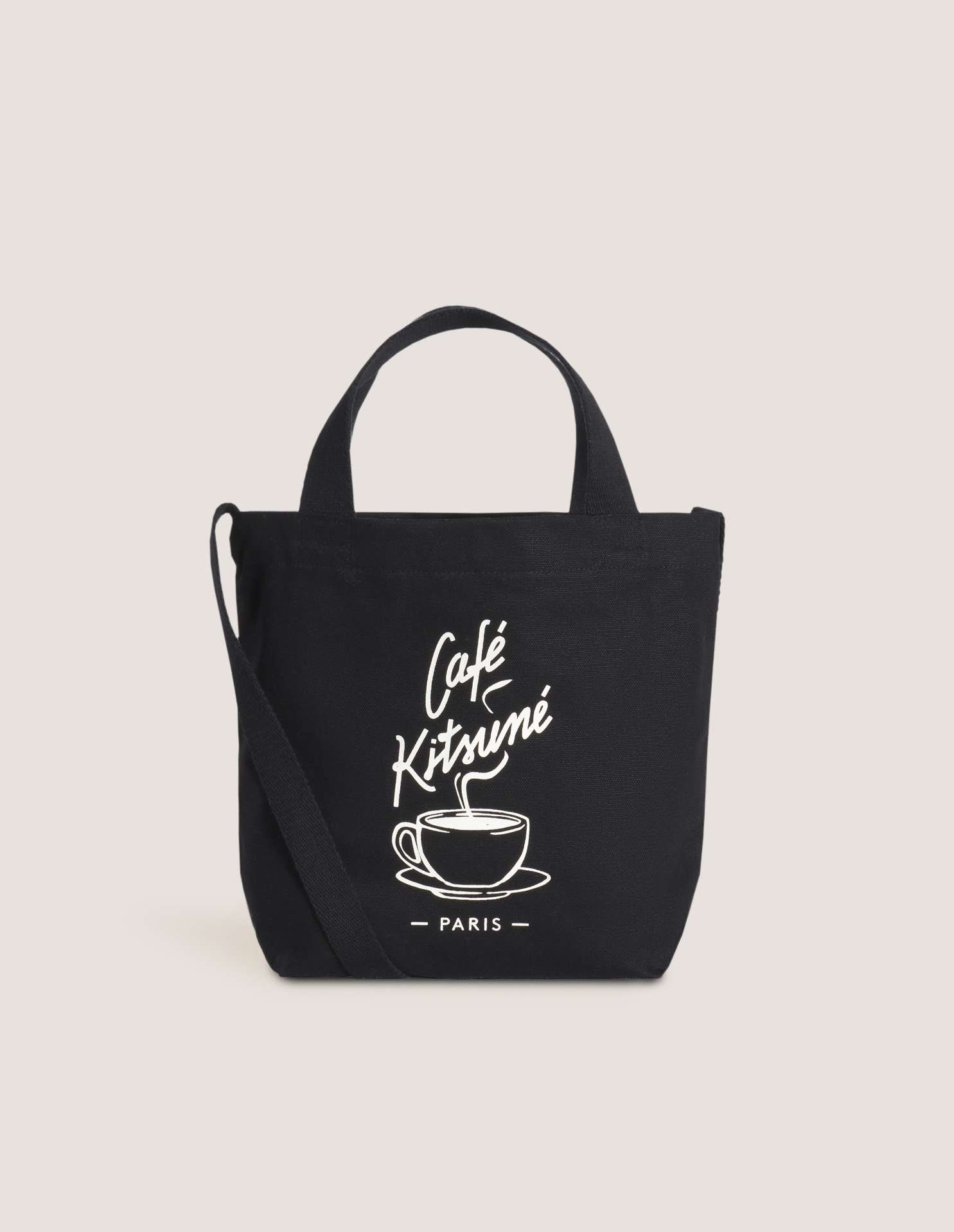 CAFE\u0020KITSUNE\u0020CUP\u0020MINI\u0020TOTE