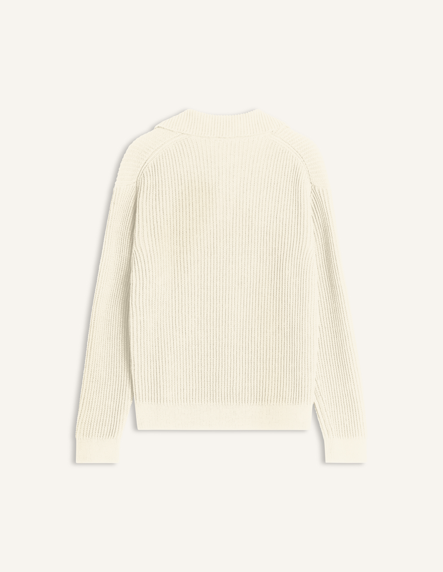 FOX\u0020HEAD\u0020COTTON\u0020RIBBED\u0020POLO\u0020JUMPER