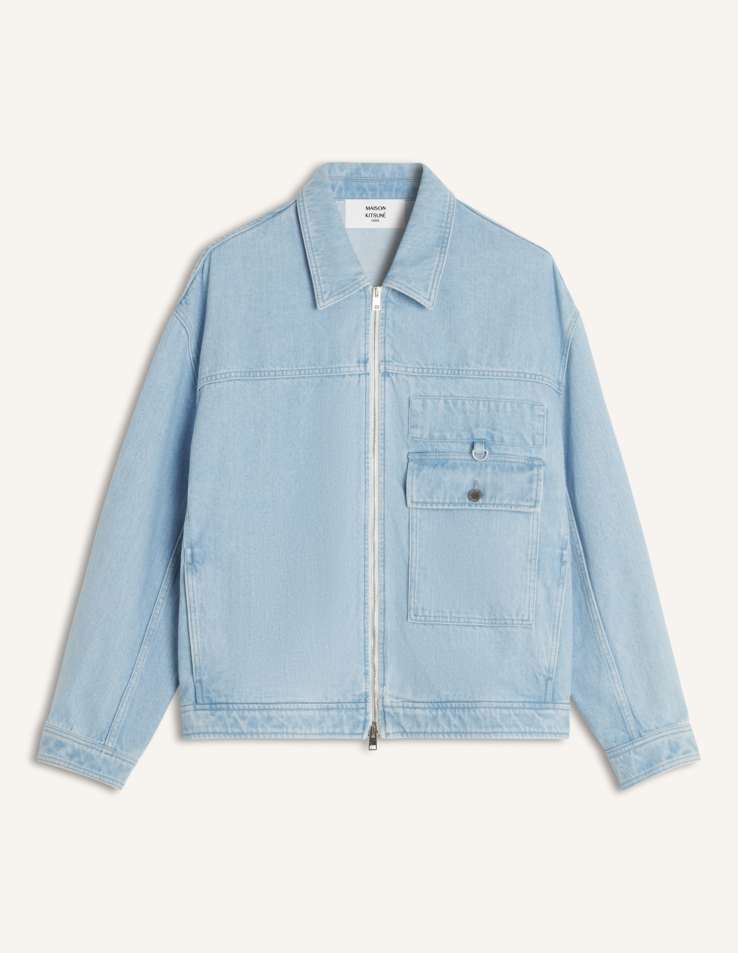 ZIPPED\u0020DENIM\u0020JACKET