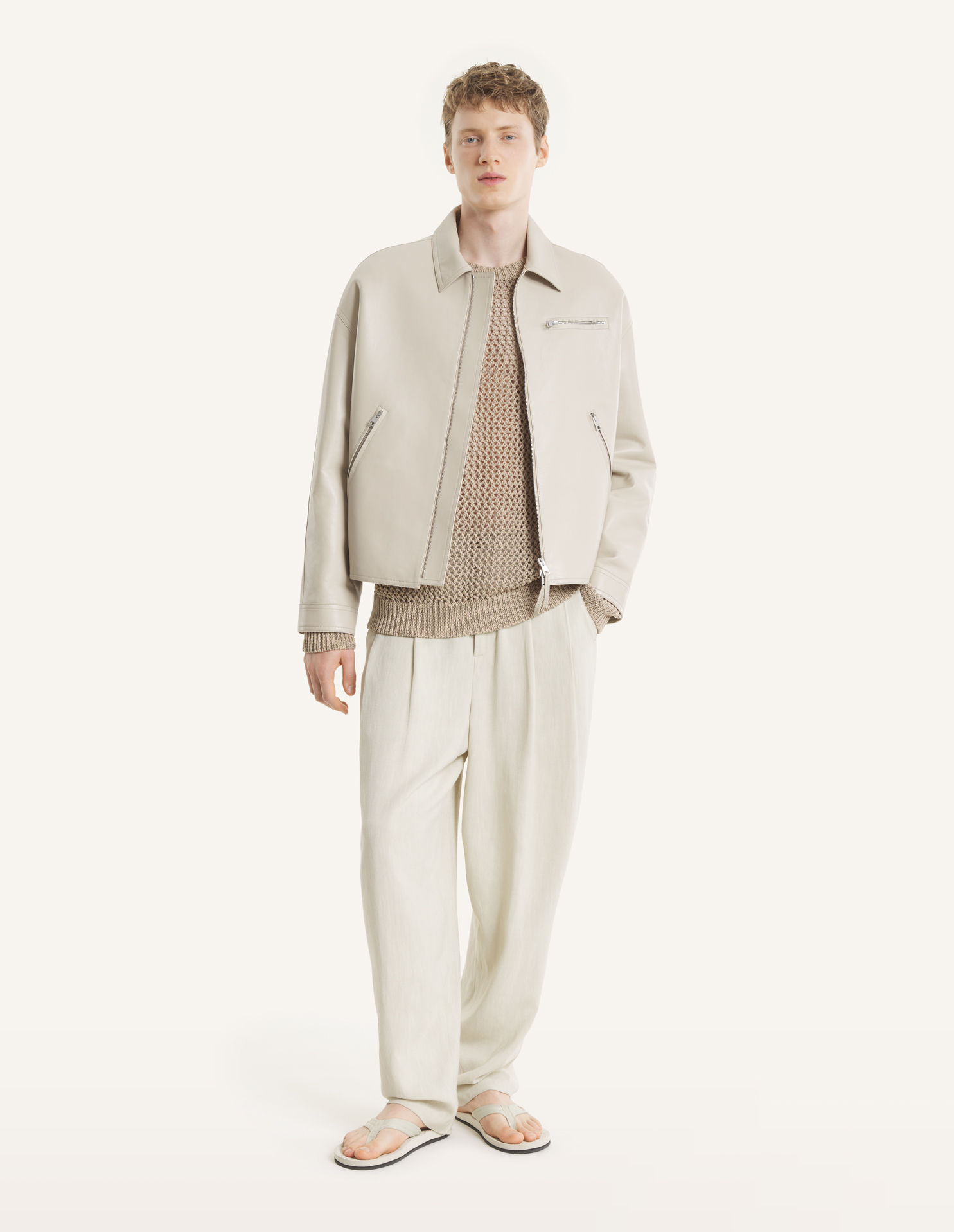 SAVOIR\u002DFAIRE\u0020LEATHER\u0020JACKET