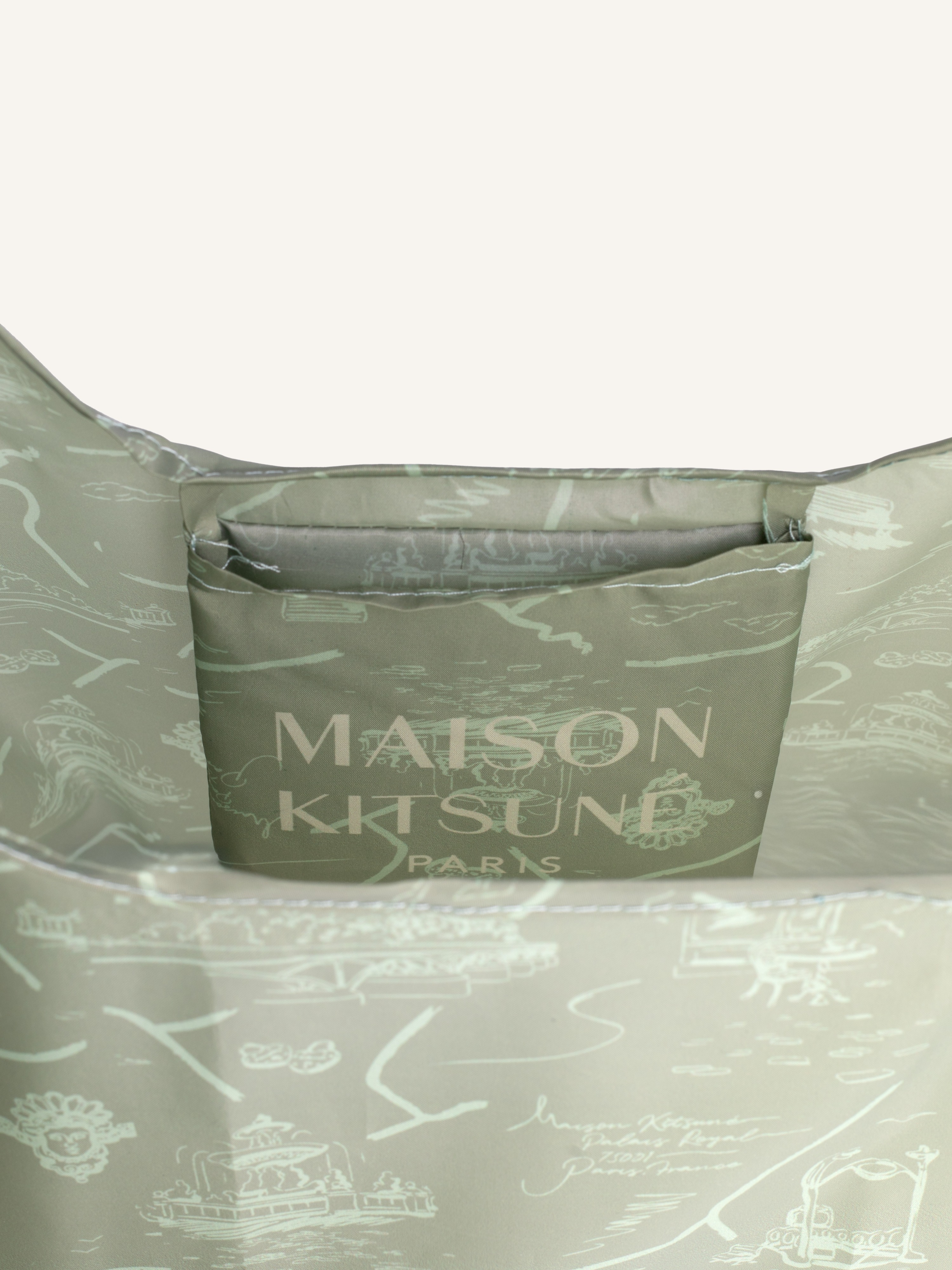 PARISIAN\u0020MAP\u0020FOLDABLE\u0020TOTE