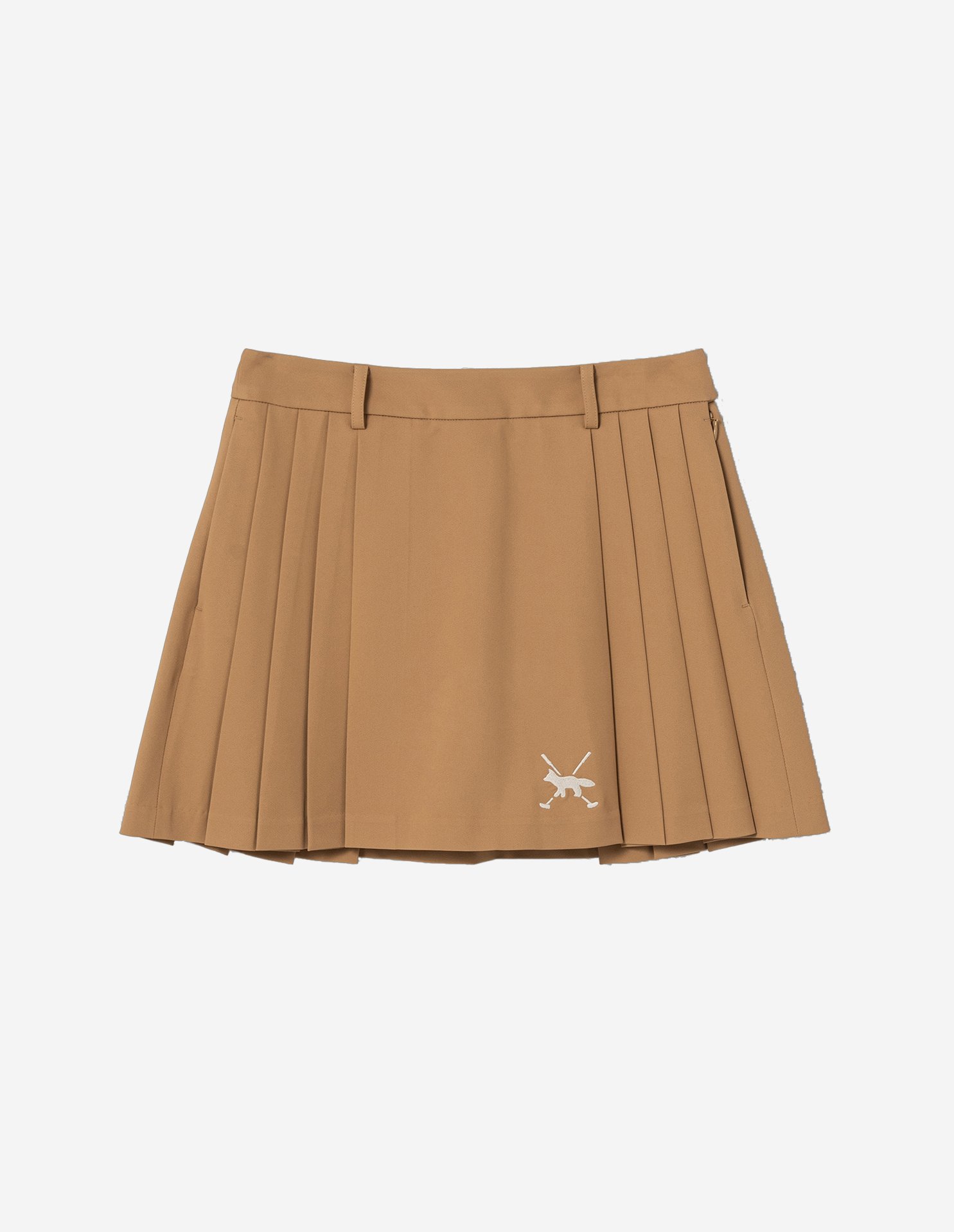 Women Fall Pleated Skirt | Maison Kitsuné